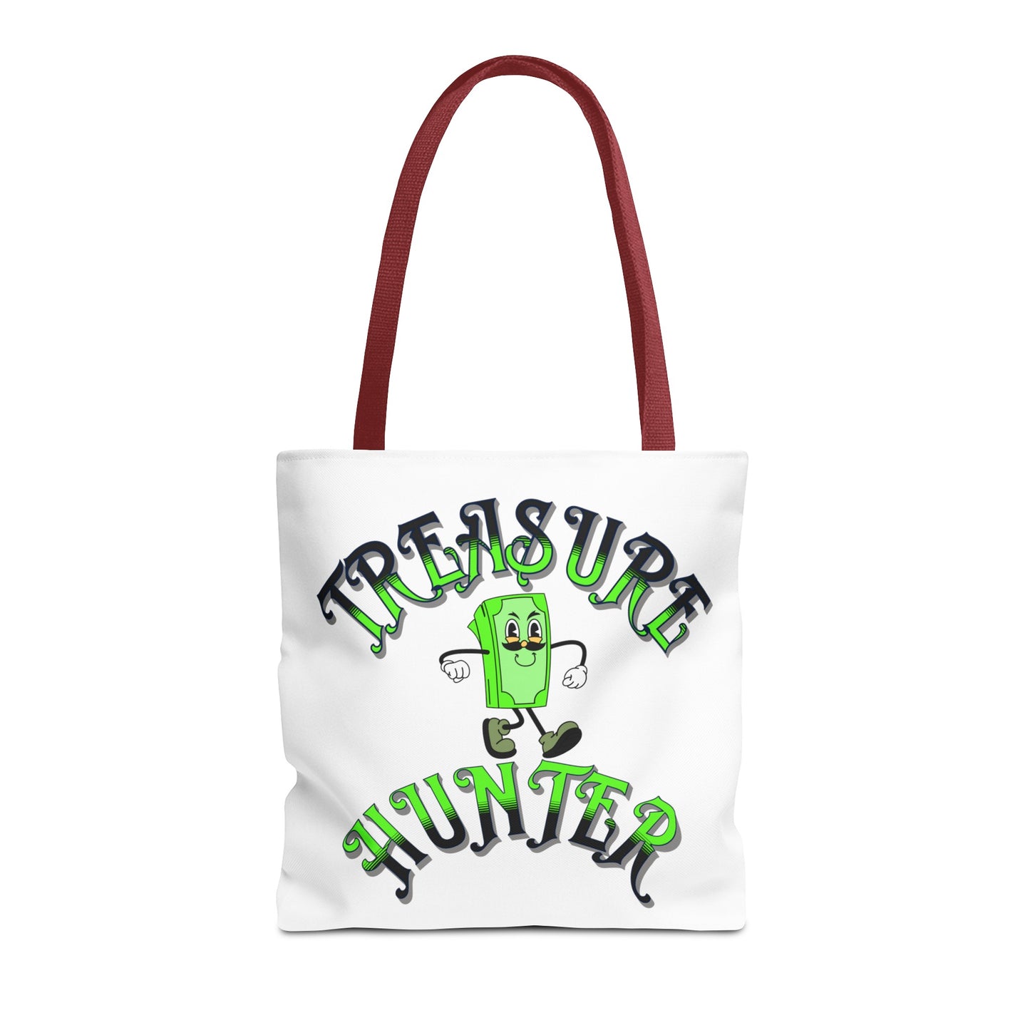 Treasure Hunter Money Man Collector Tote Bag (AOP) Cash Bag