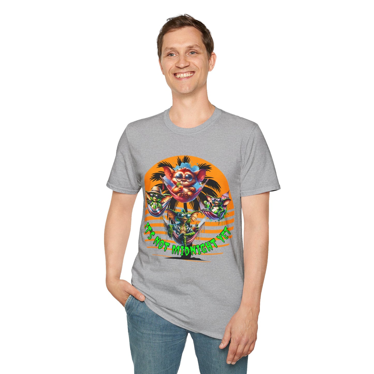 Summerween It's Not Midnight Yet Unisex Soft Style T-Shirt
