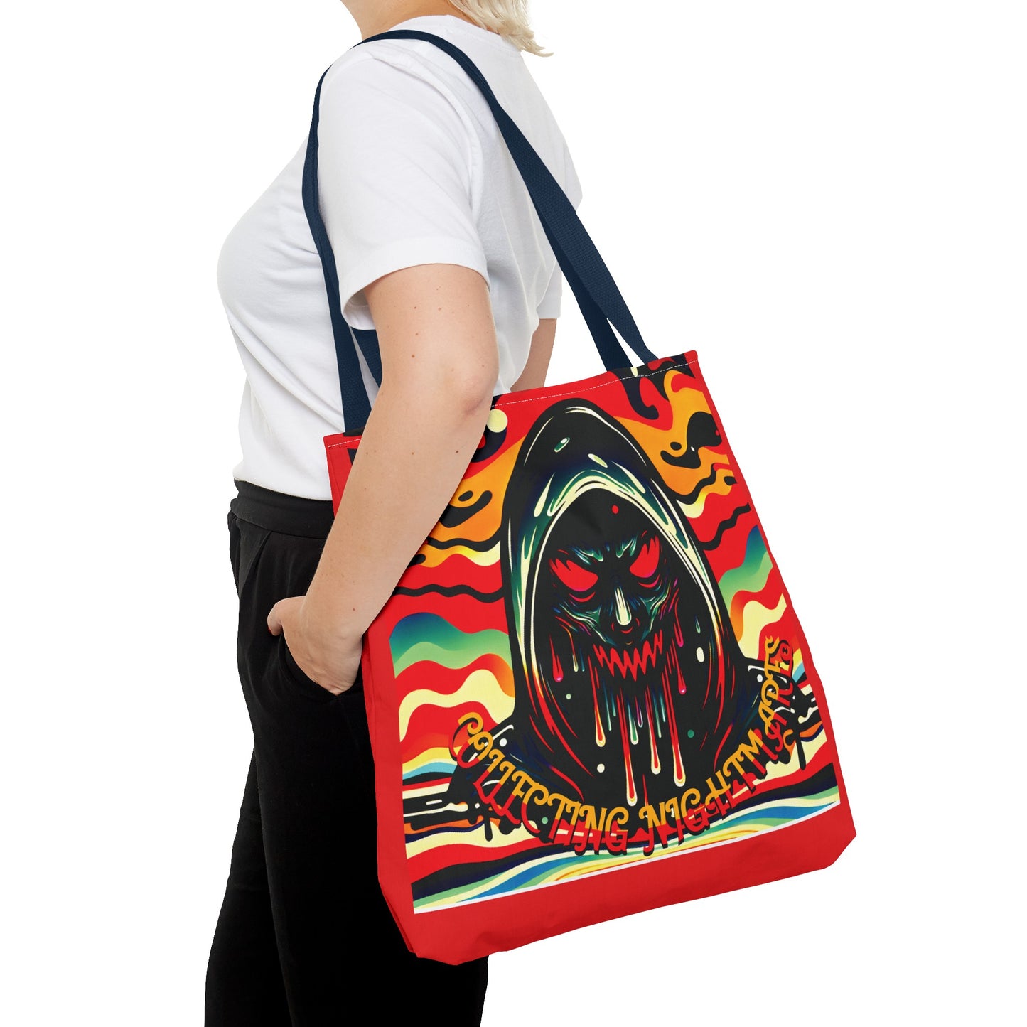 Horradelic Grabble Collecting Nightmares Shoulder Carry Tote Bag (AOP)