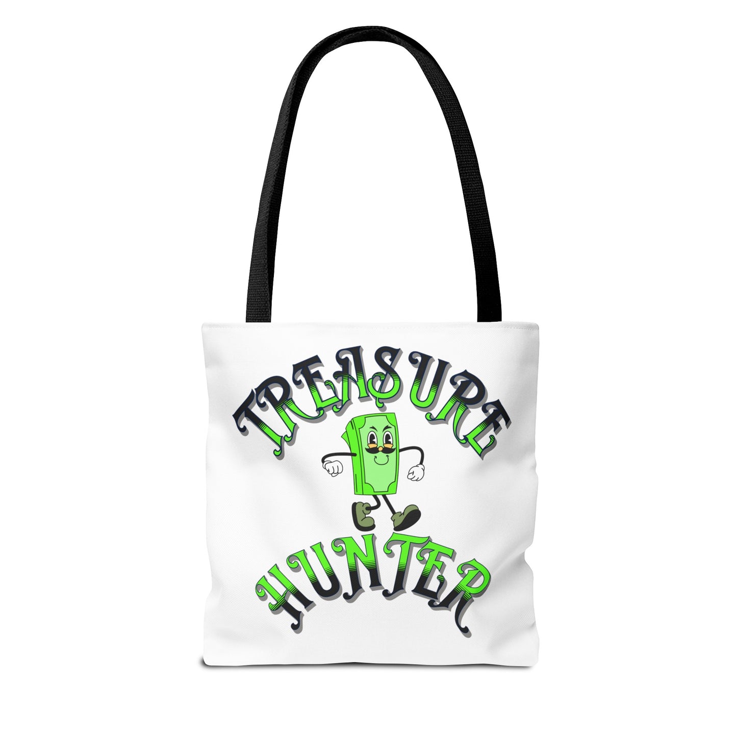 Treasure Hunter Money Man Collector Tote Bag (AOP) Cash Bag