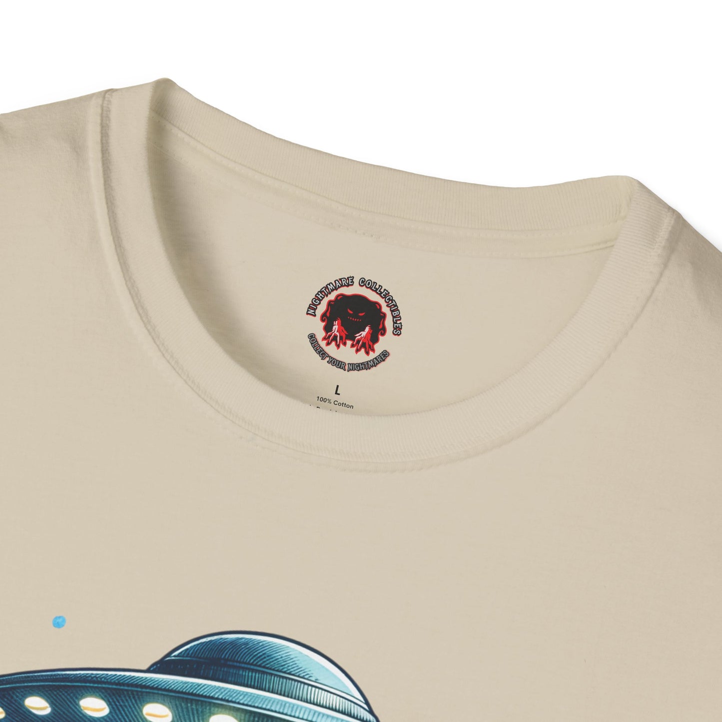 Summerween UFO Beach Day Unisex Soft style T-Shirt