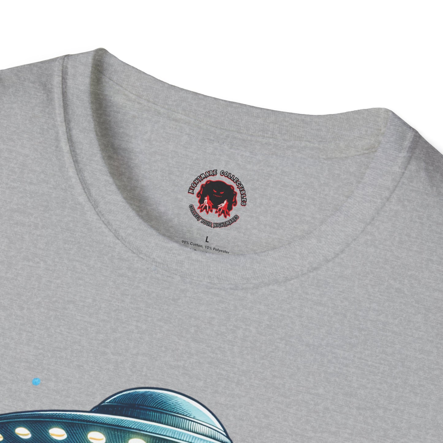 Summerween UFO Beach Day Unisex Soft style T-Shirt