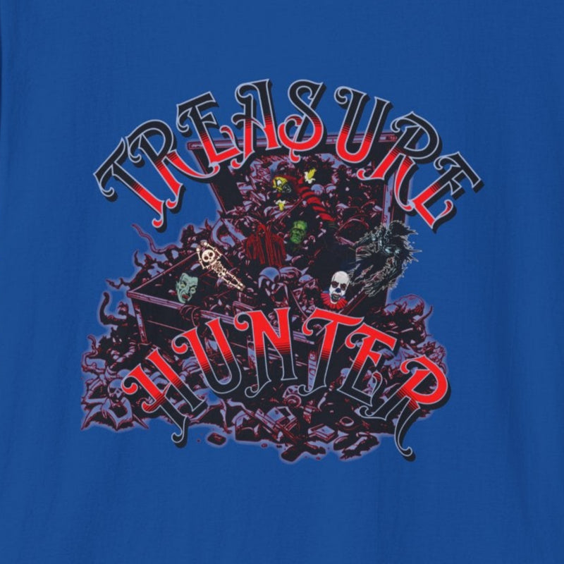 Treasure Hunter Horror Toy Chest Soft Style T-Shirt Collector Convention Scary Funny
