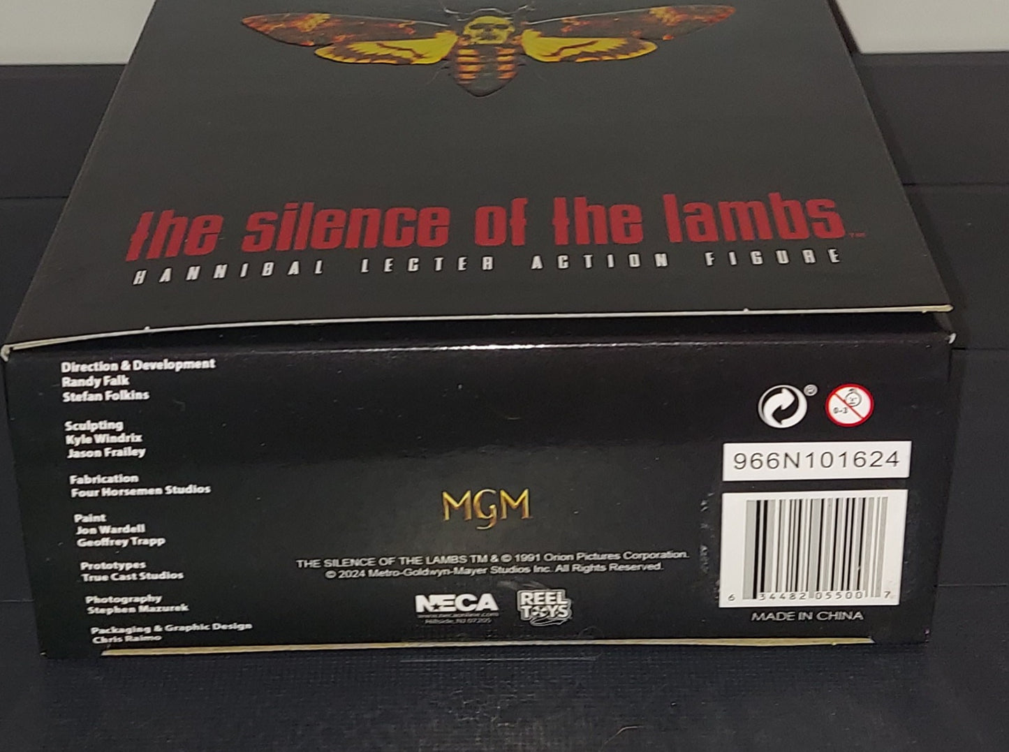 Neca Silence Of The Lamb Hannibal Lecter 7" Action Figure Orange Jumpsuit