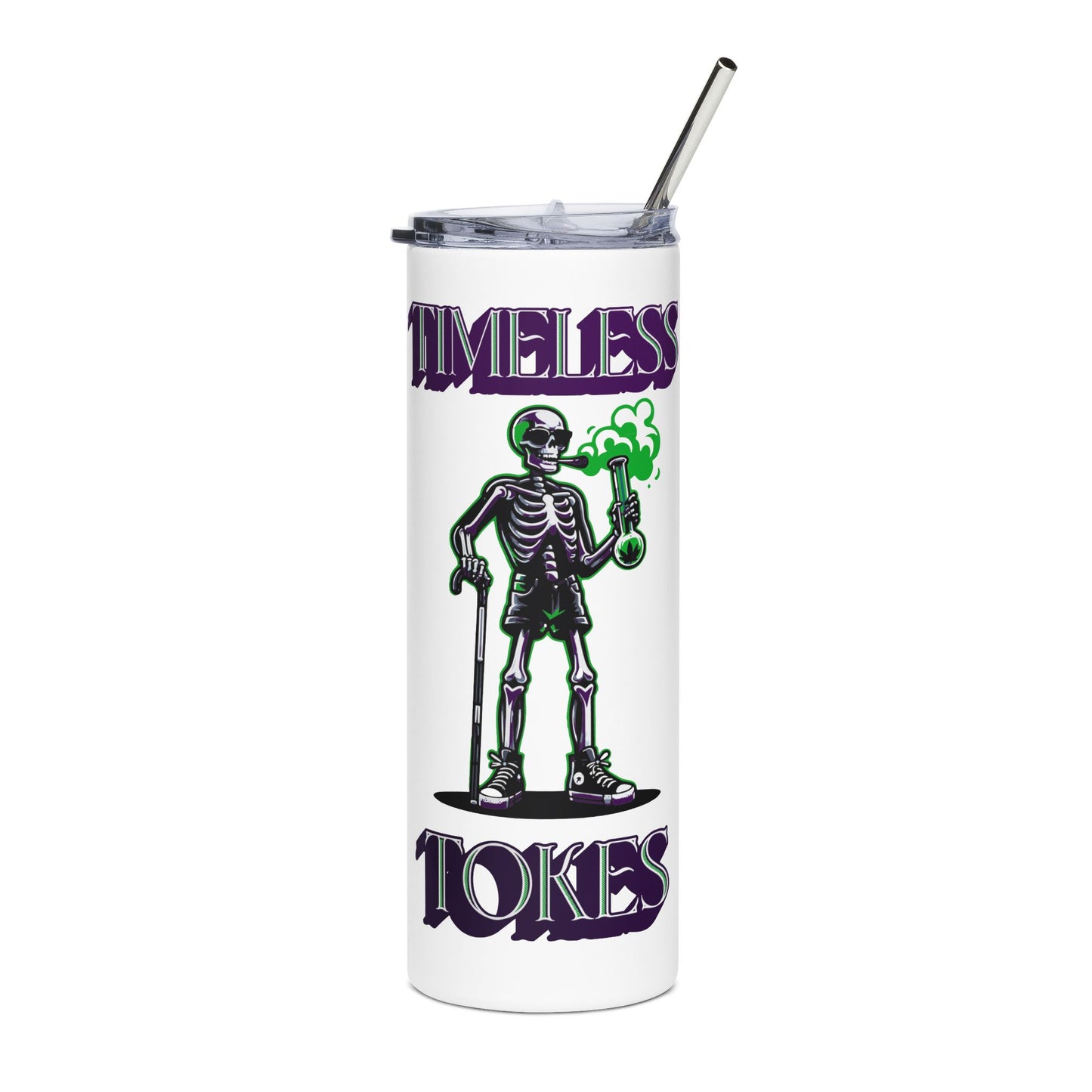 Timeless Tokes Stainless Steel Tumbler - 20oz Halloween Vibe Drinkware