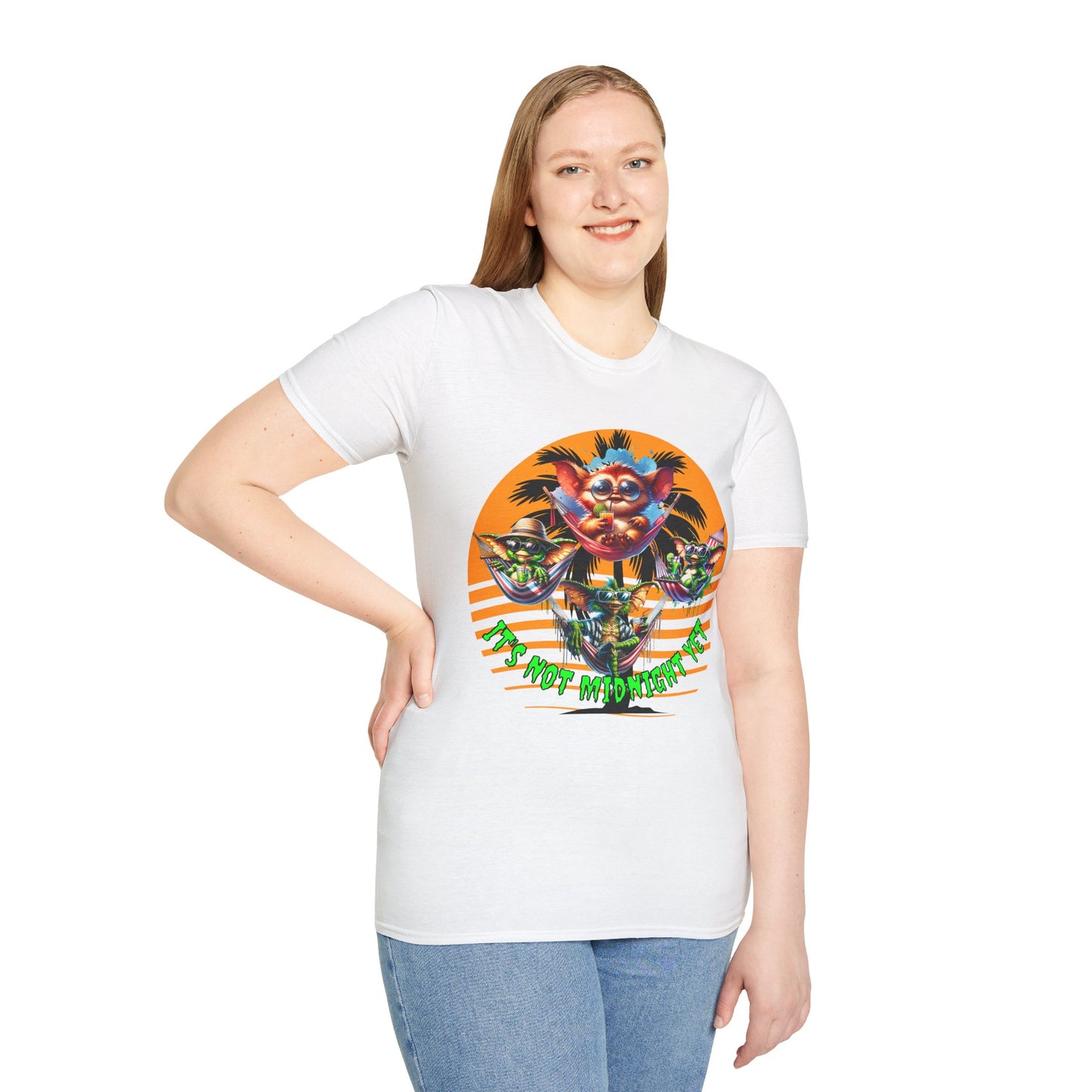 Summerween It's Not Midnight Yet Unisex Soft Style T-Shirt