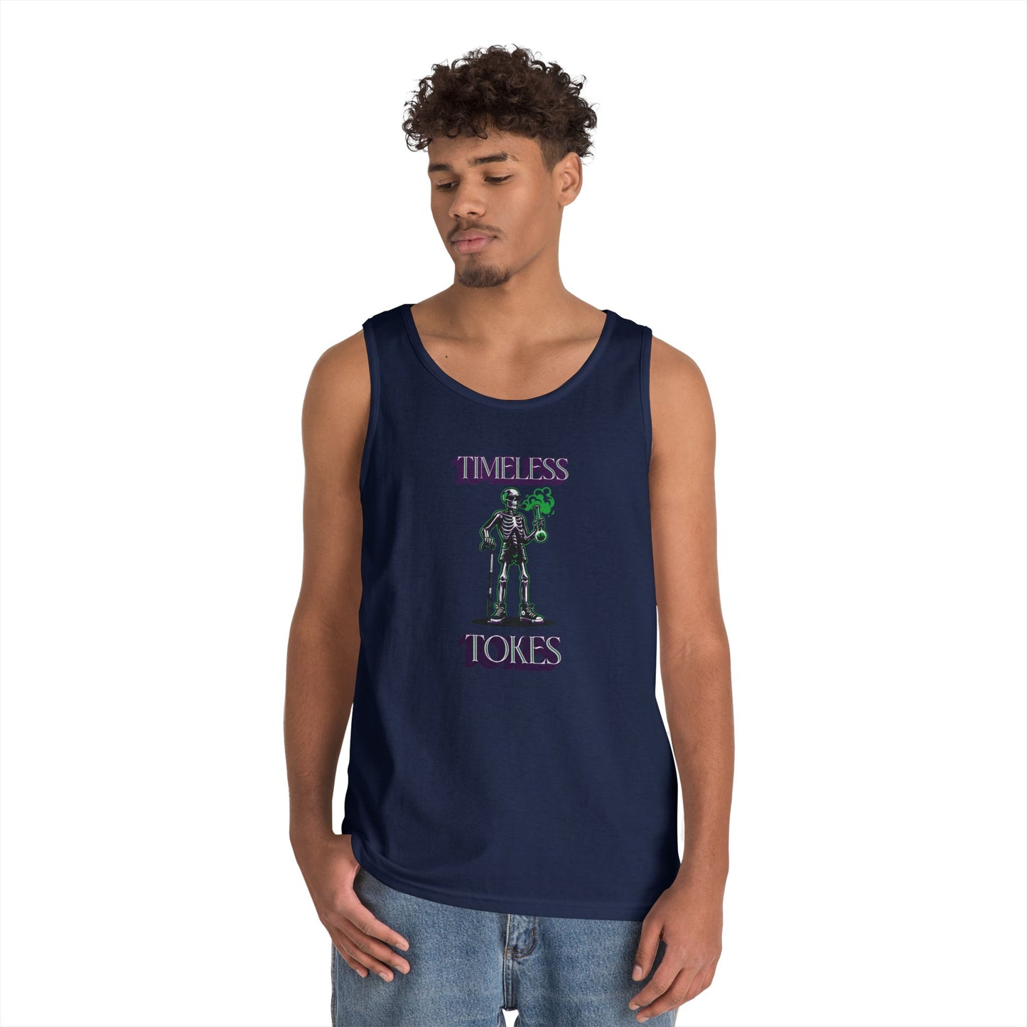 Skeleton Tank Top Timeless Tokes 420 Fun