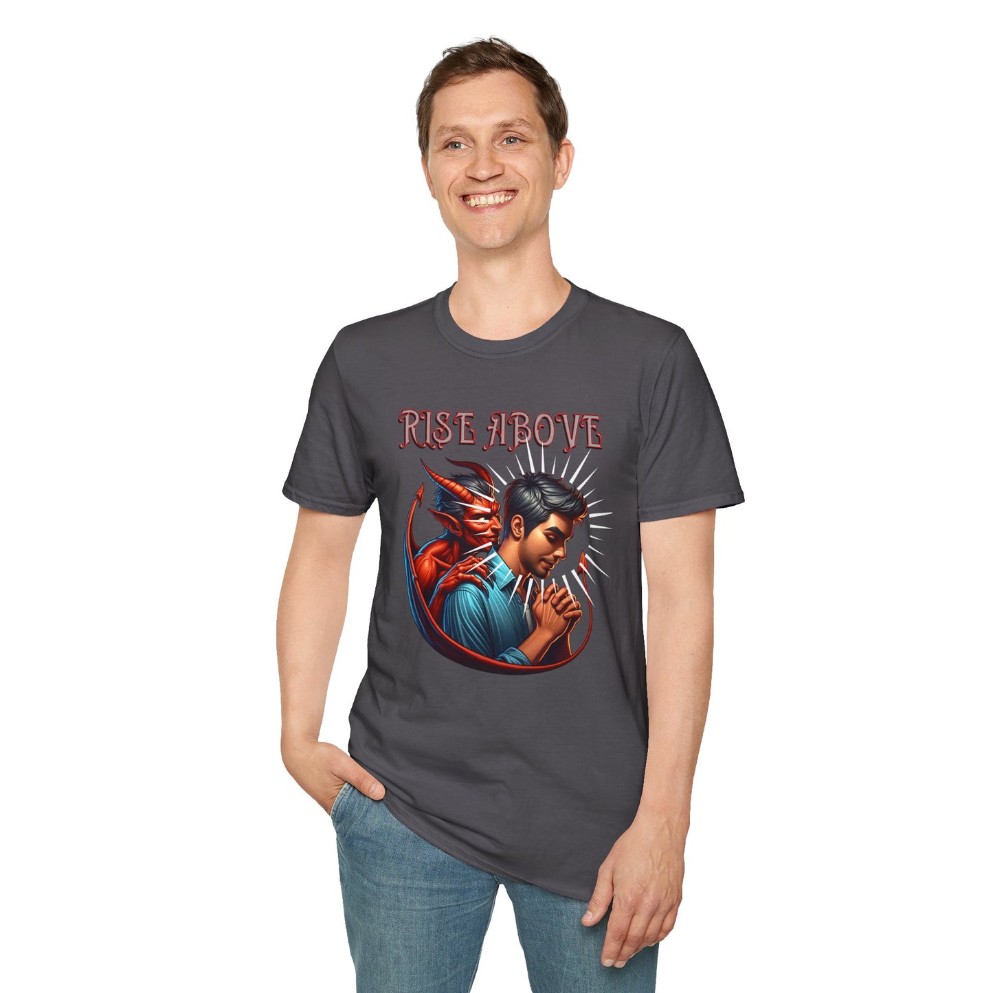 Devil Whisper Rise Above Unisex T-Shirt