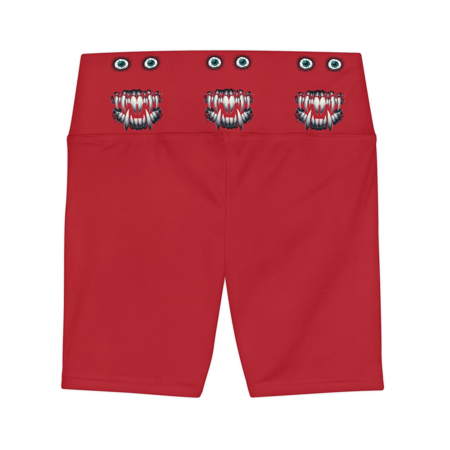 Eerie Eyes Monster Women's Workout Shorts (AOP)