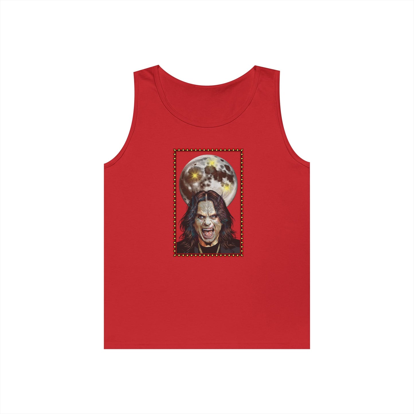 Ozzy Bark at the Moon Unisex Tank Top