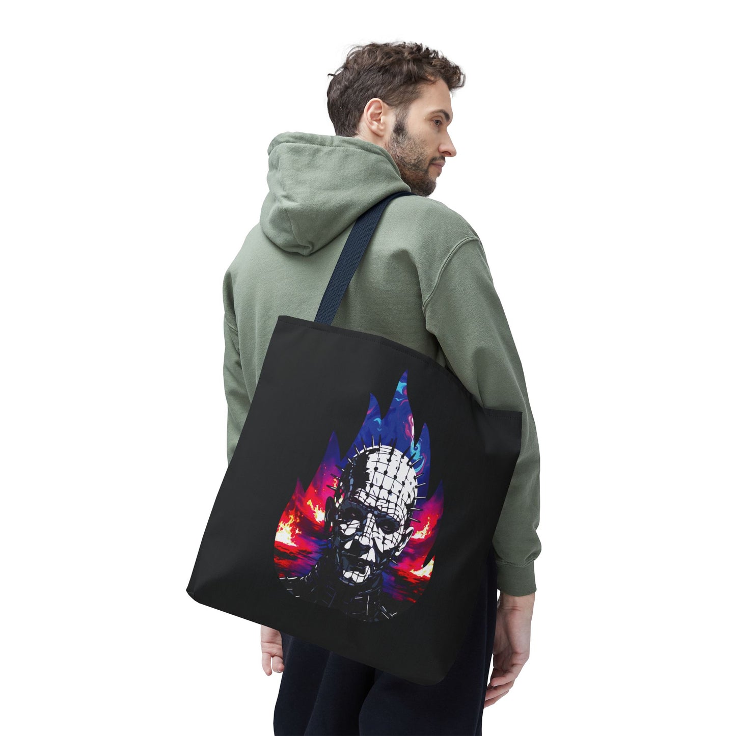 Tote Bag - Welcome To Hell Pinhead, 80's Horror Fun