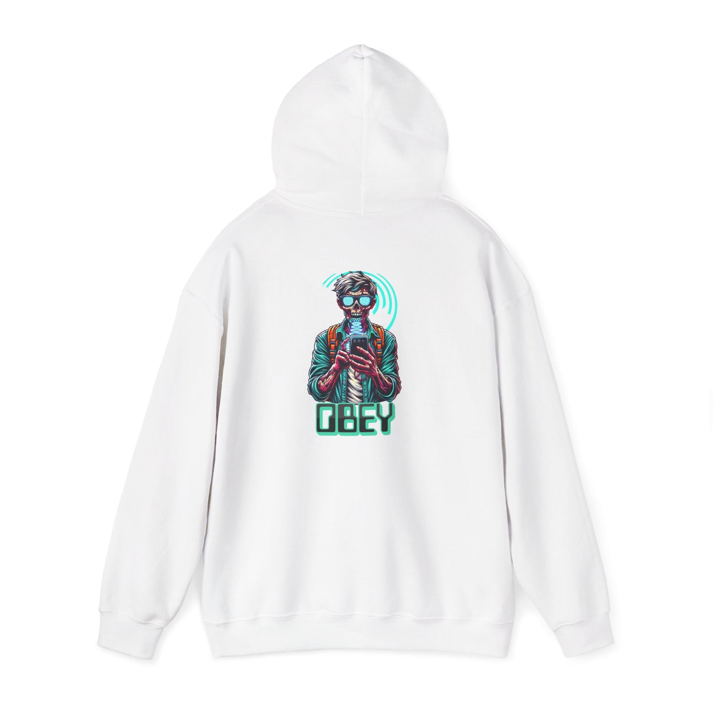 Sci Fi Brain Washing They Live Inspired Design Heavy Blend Hoodie