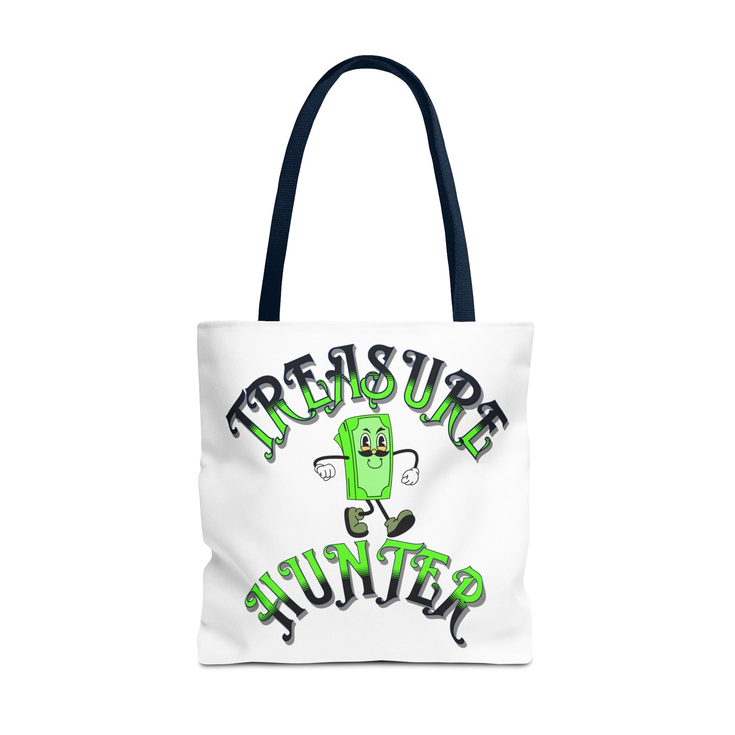 Treasure Hunter Money Man Collector Tote Bag (AOP) Cash Bag