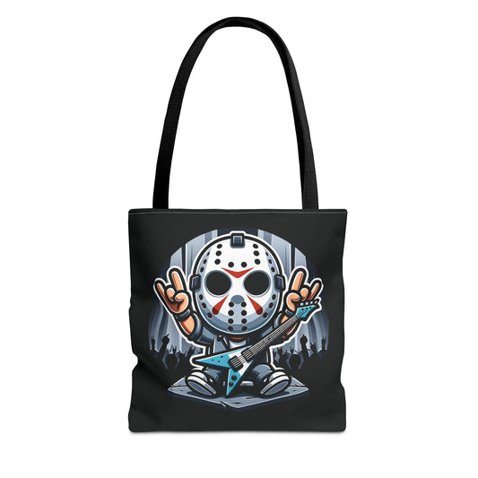 Death Metal Jason Tote Bag - Horror Rock Beach Bag for Summerween