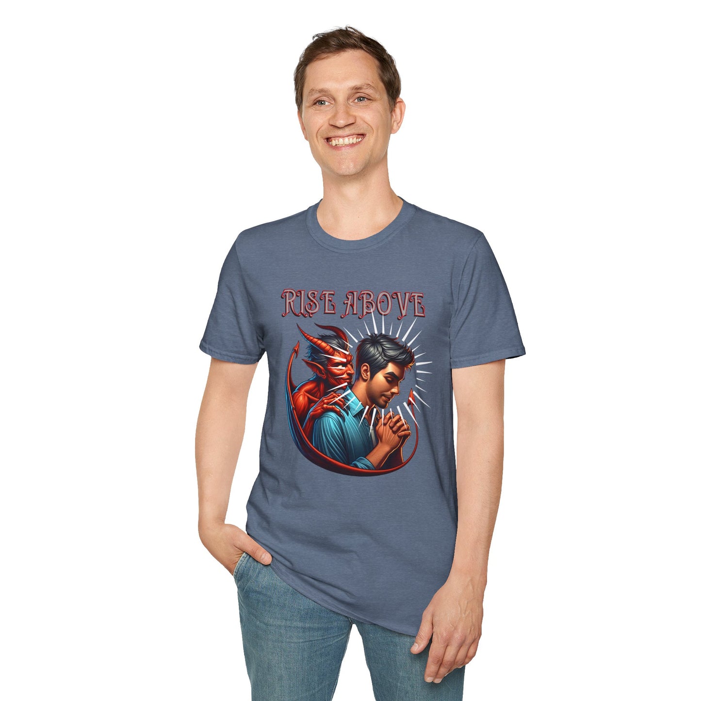 Devil Whisper Rise Above Unisex T-Shirt