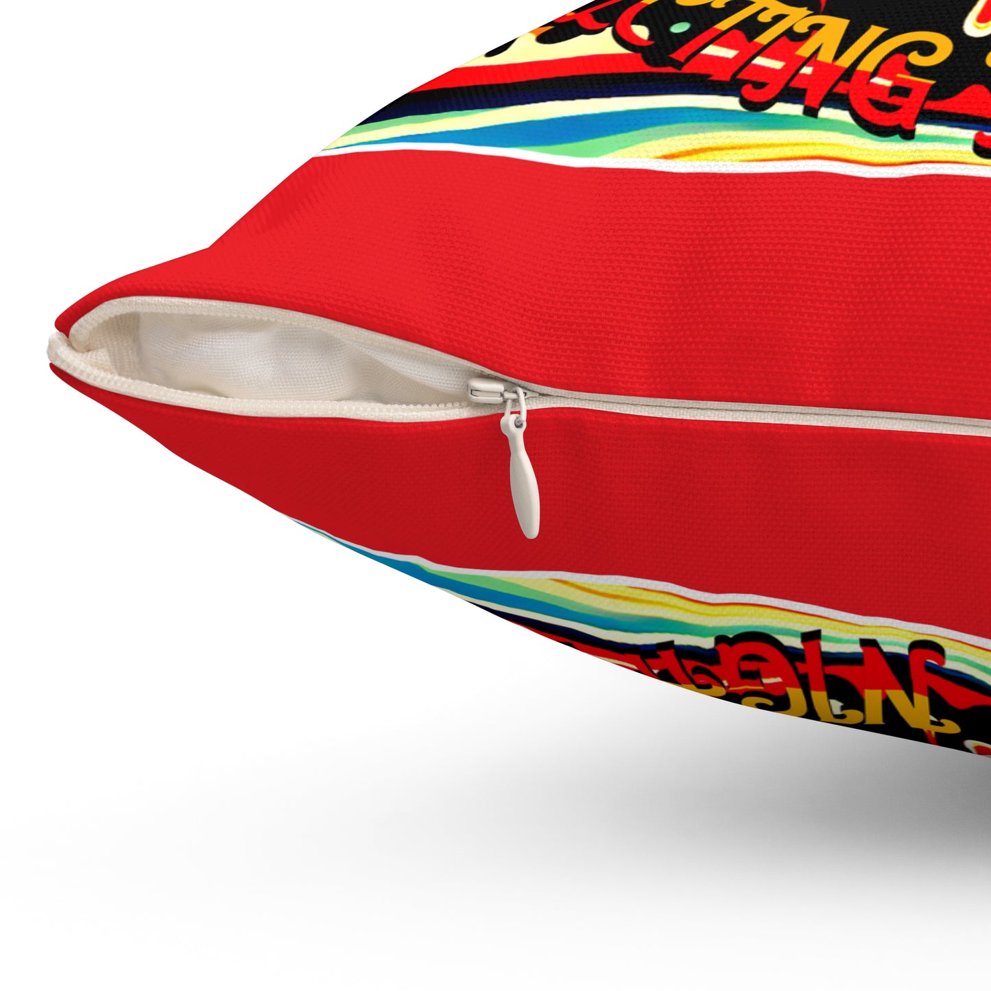 Horradelic Grabble Collecting Nightmares Spun Polyester Square Throw Pillow