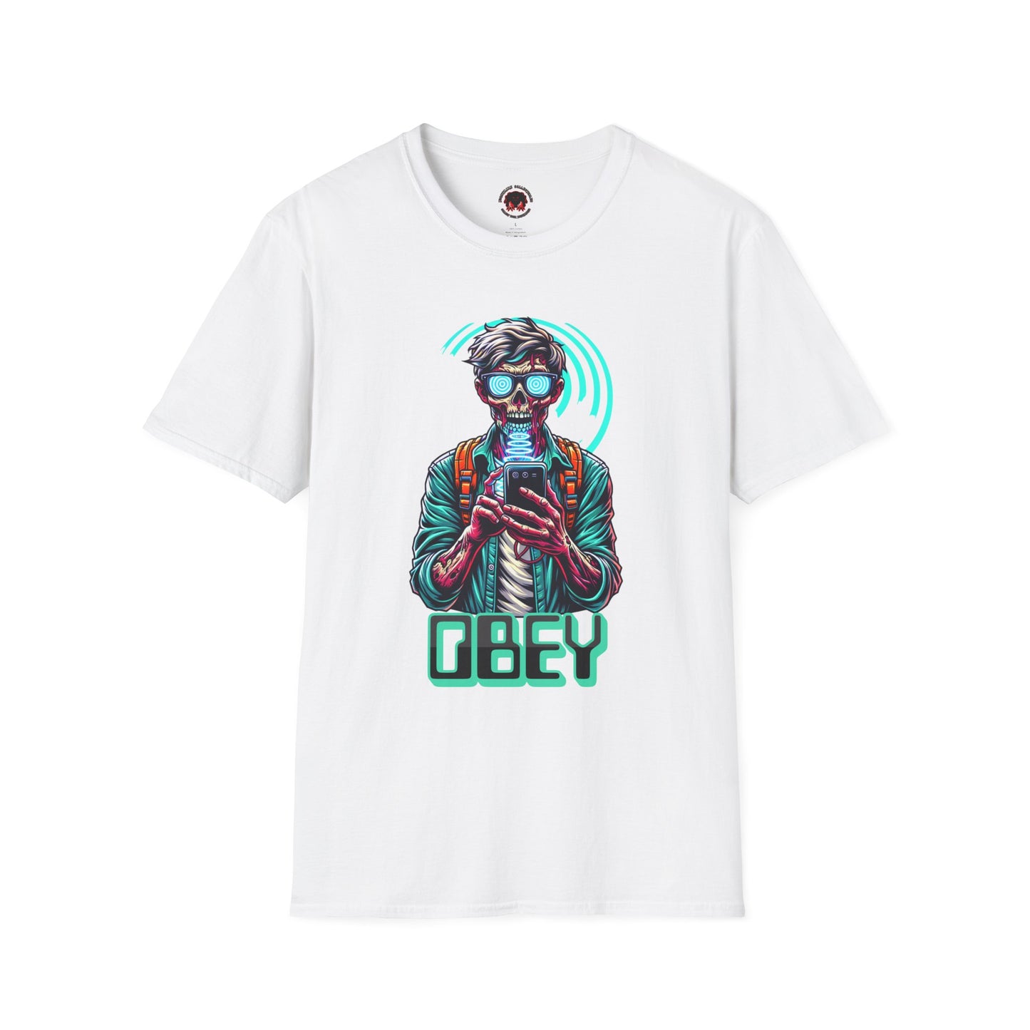 Brain Washing "Obey" Cell Phone Design - Unisex T-Shirt