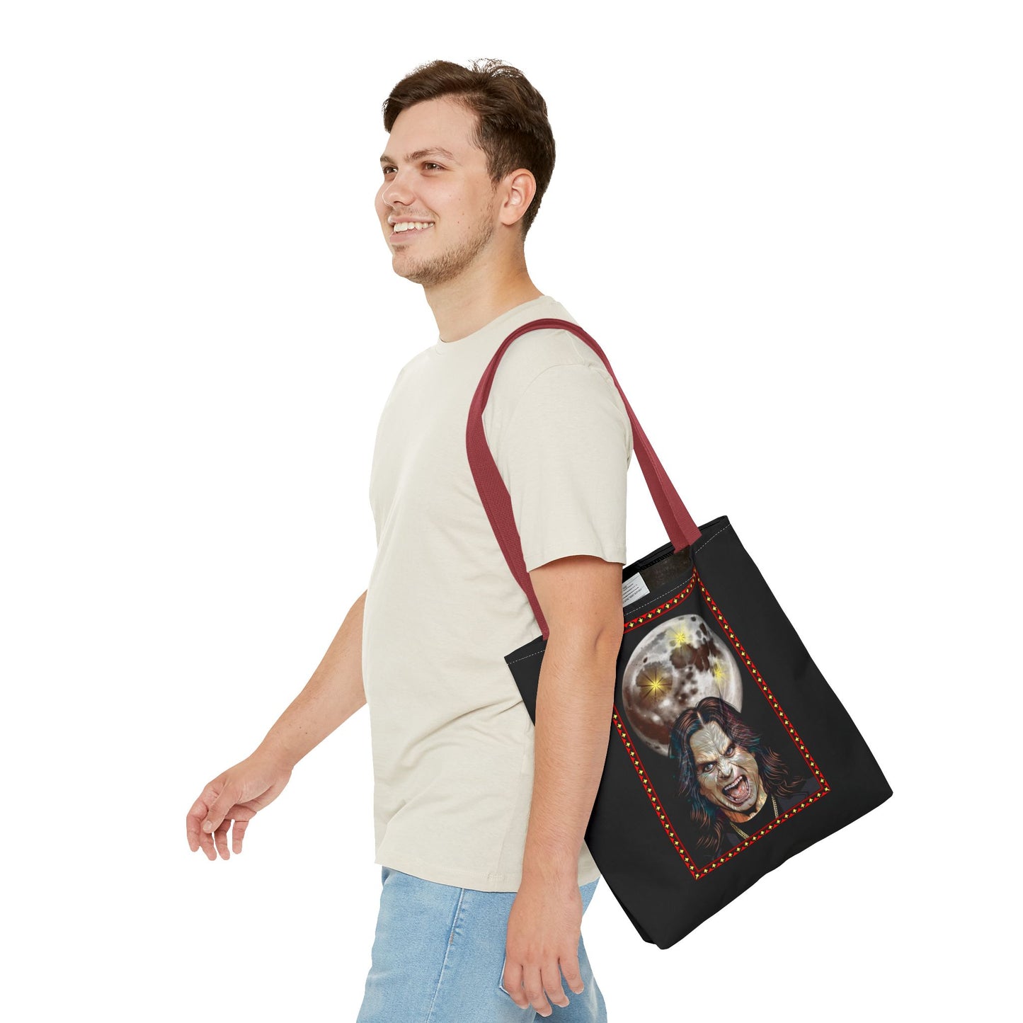 Ozzy Bark At The Moon Tote Bag