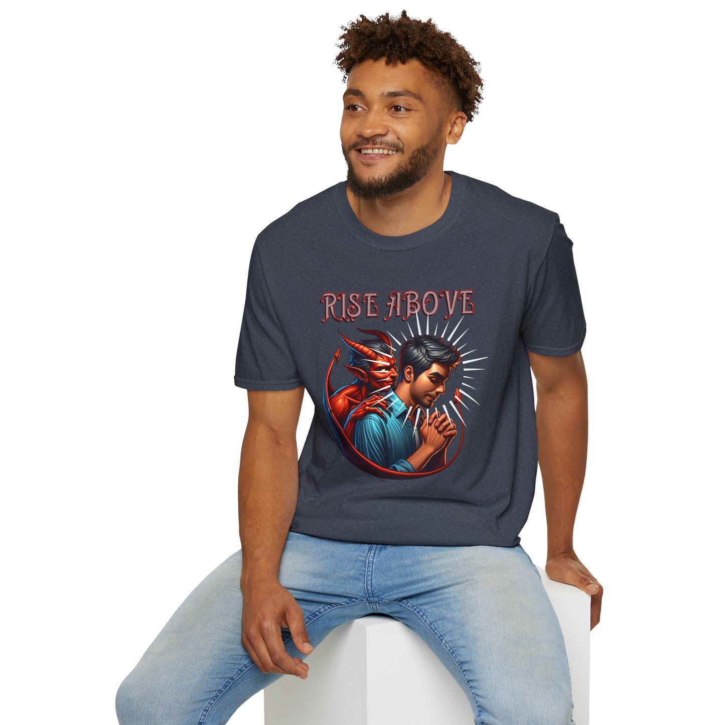 Devil Whisper Rise Above Unisex T-Shirt