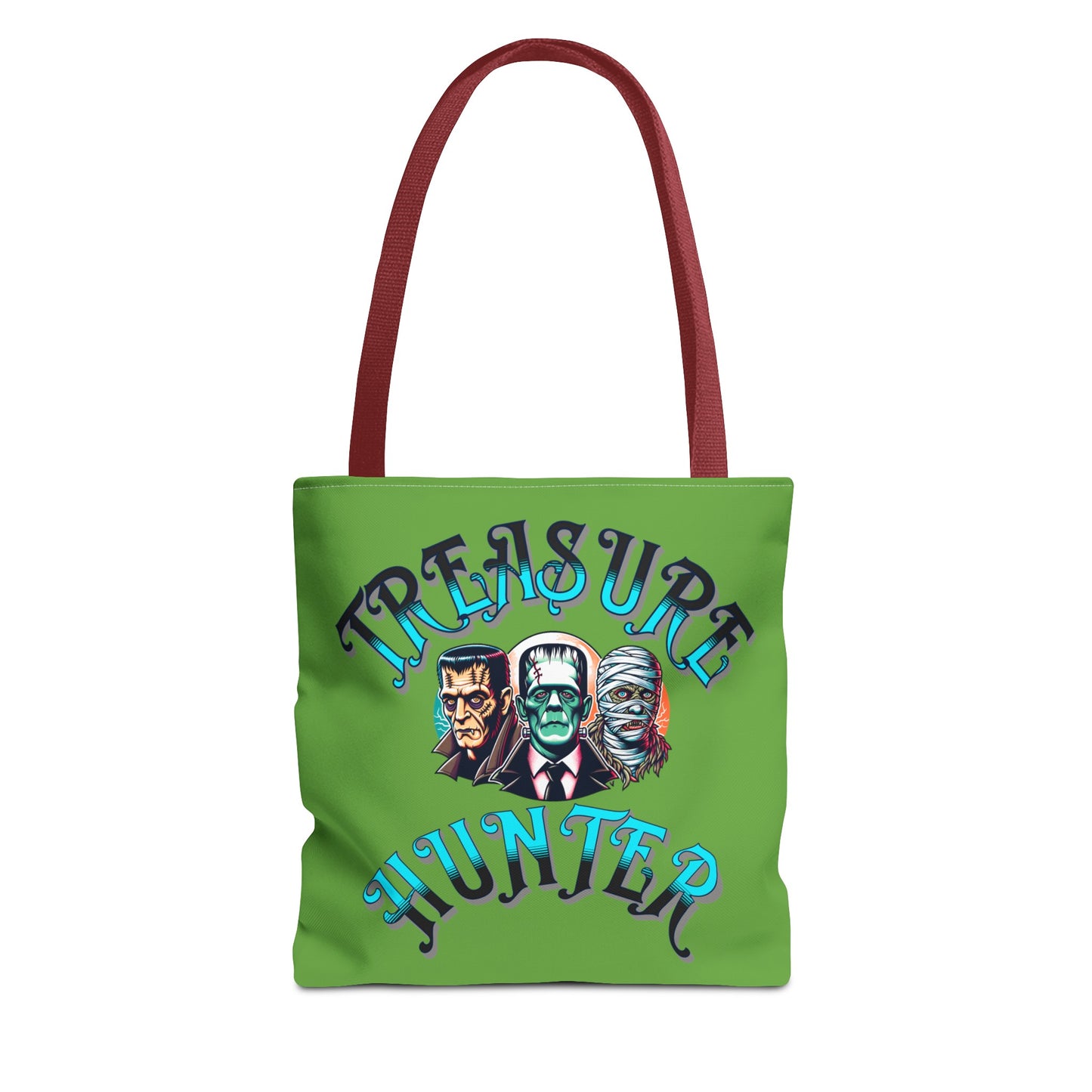 Treasure Hunter Vintage Monster Collector Tote Bag (AOP) Retro Toys Travel
