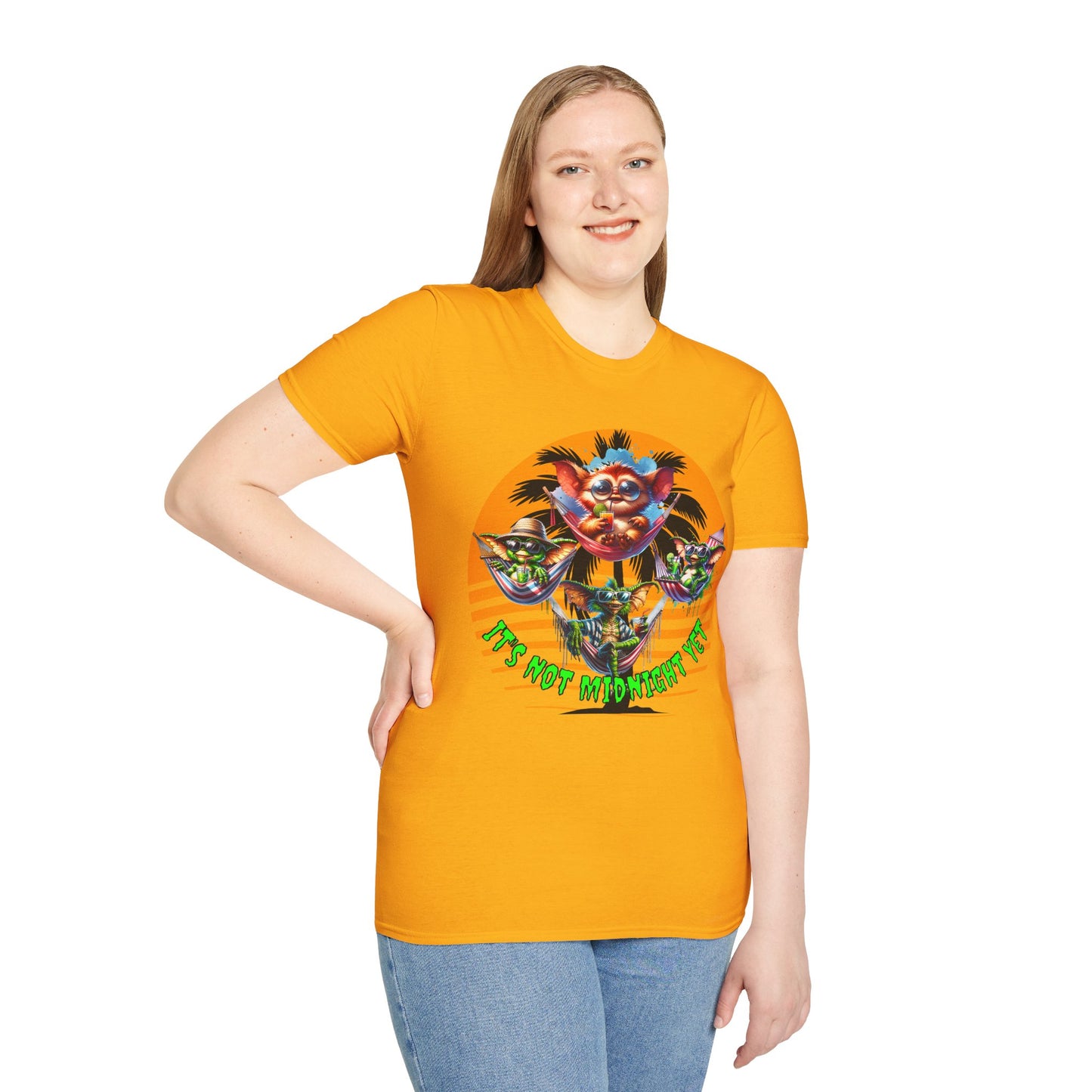 Summerween It's Not Midnight Yet Unisex Soft Style T-Shirt