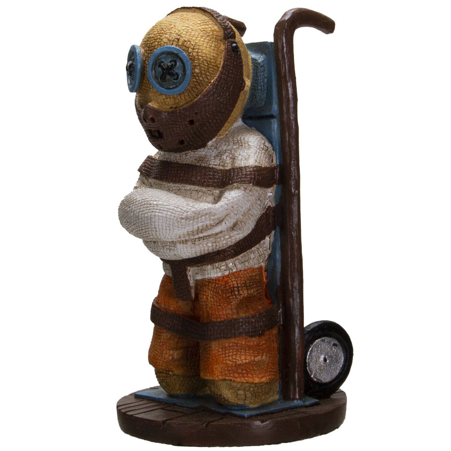 Pinheads Voodoo Style Button Eyes Dr. Hannibal Mini Resin Statue Figurine