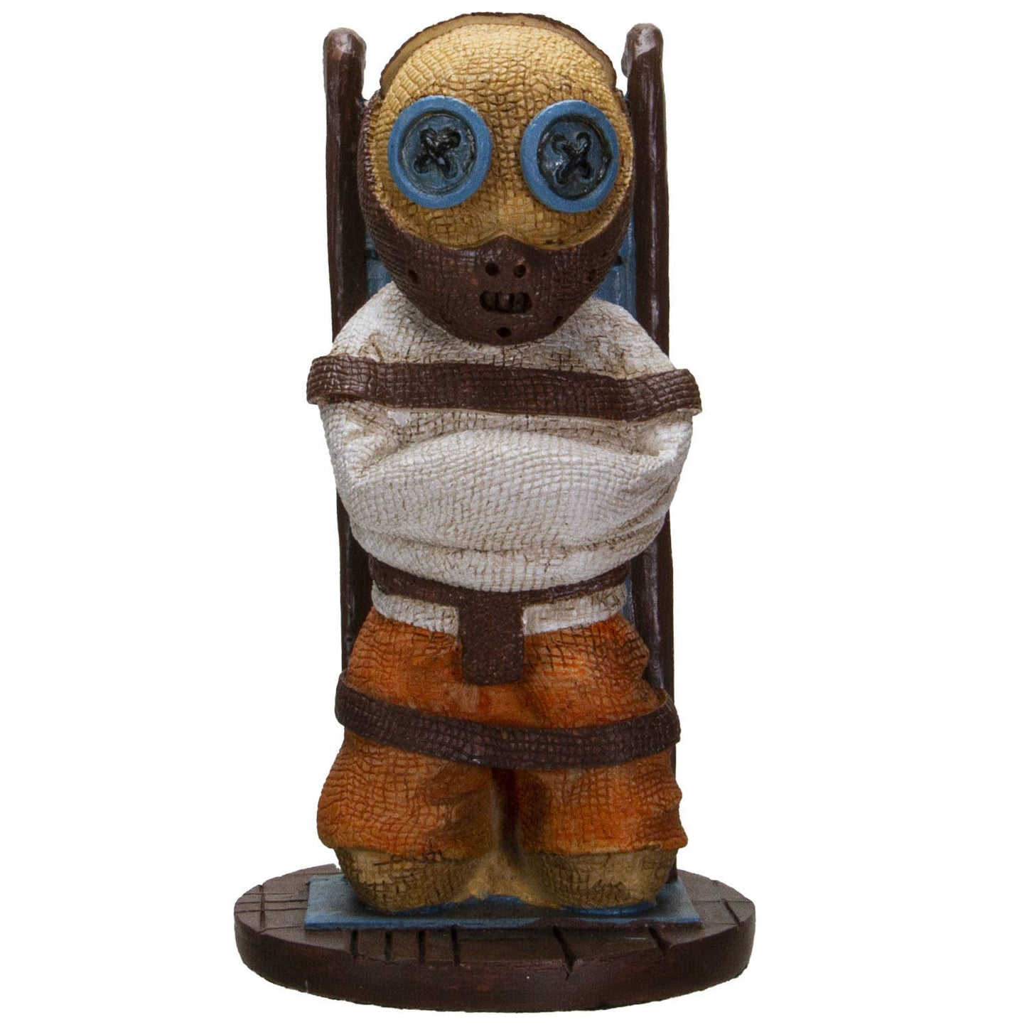 Pinheads Voodoo Style Button Eyes Dr. Hannibal Mini Resin Statue Figurine