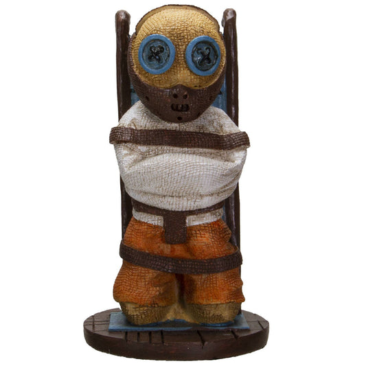 Pinheads Voodoo Style Button Eyes Dr. Hannibal Mini Resin Statue Figurine