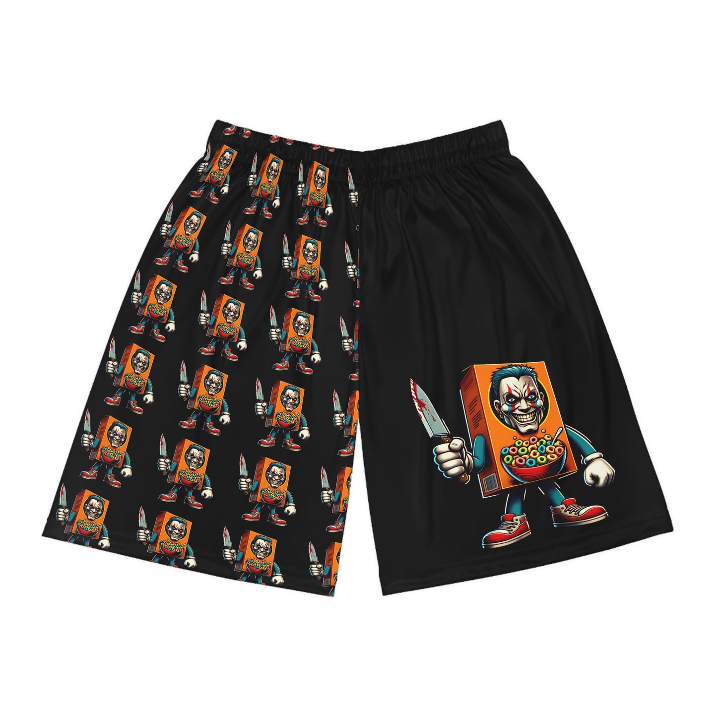 Basketball shorts - Cereal Killer Design