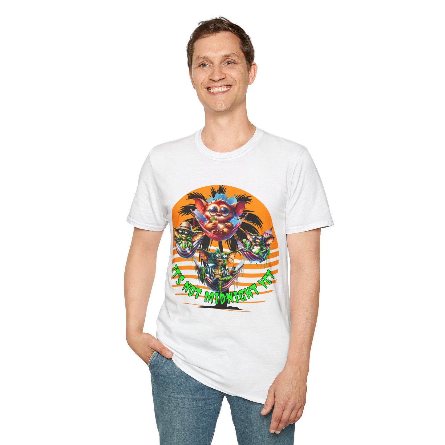 Summerween It's Not Midnight Yet Unisex Soft Style T-Shirt