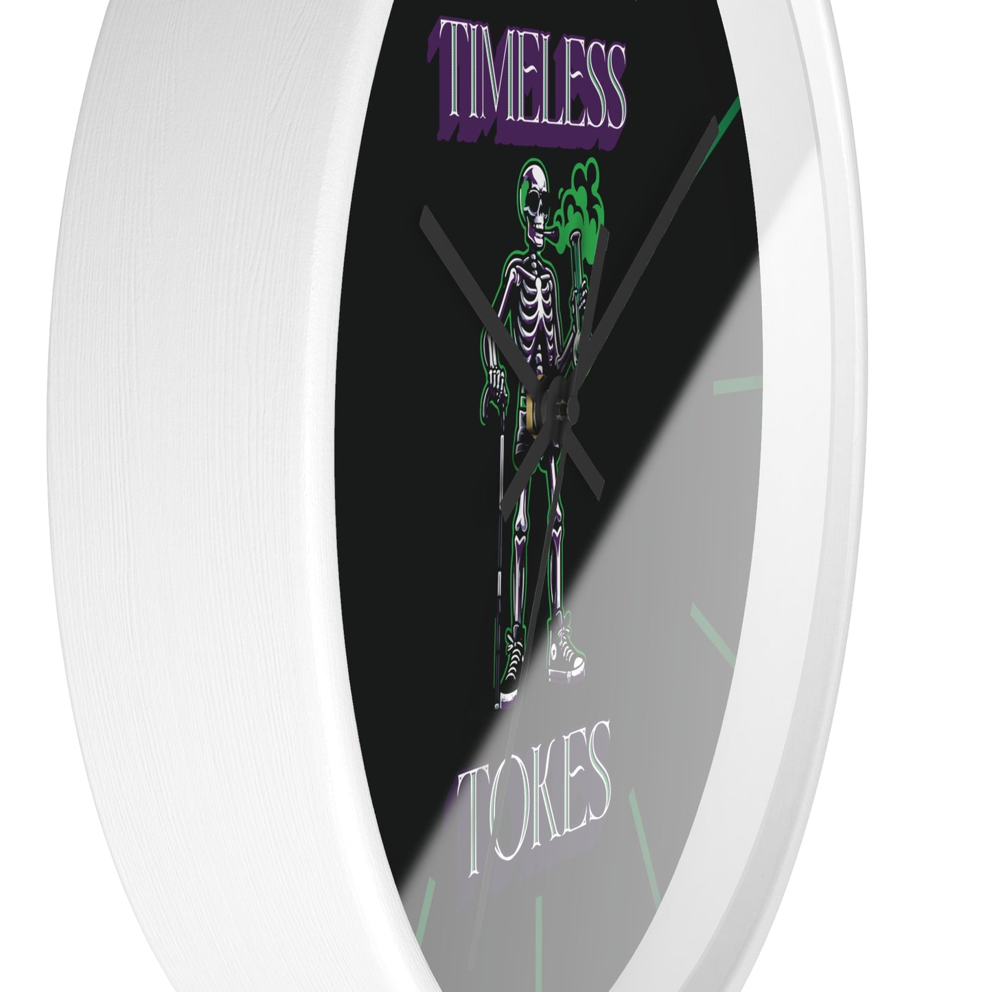 Timeless Tokes Skeleton Wall Clock