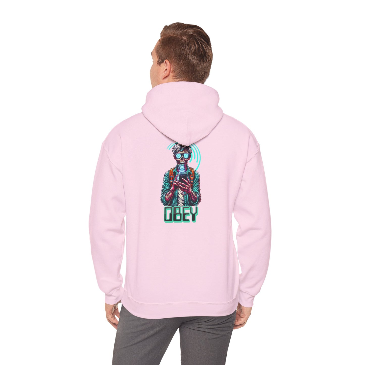 Sci Fi Brain Washing They Live Inspired Design Heavy Blend Hoodie