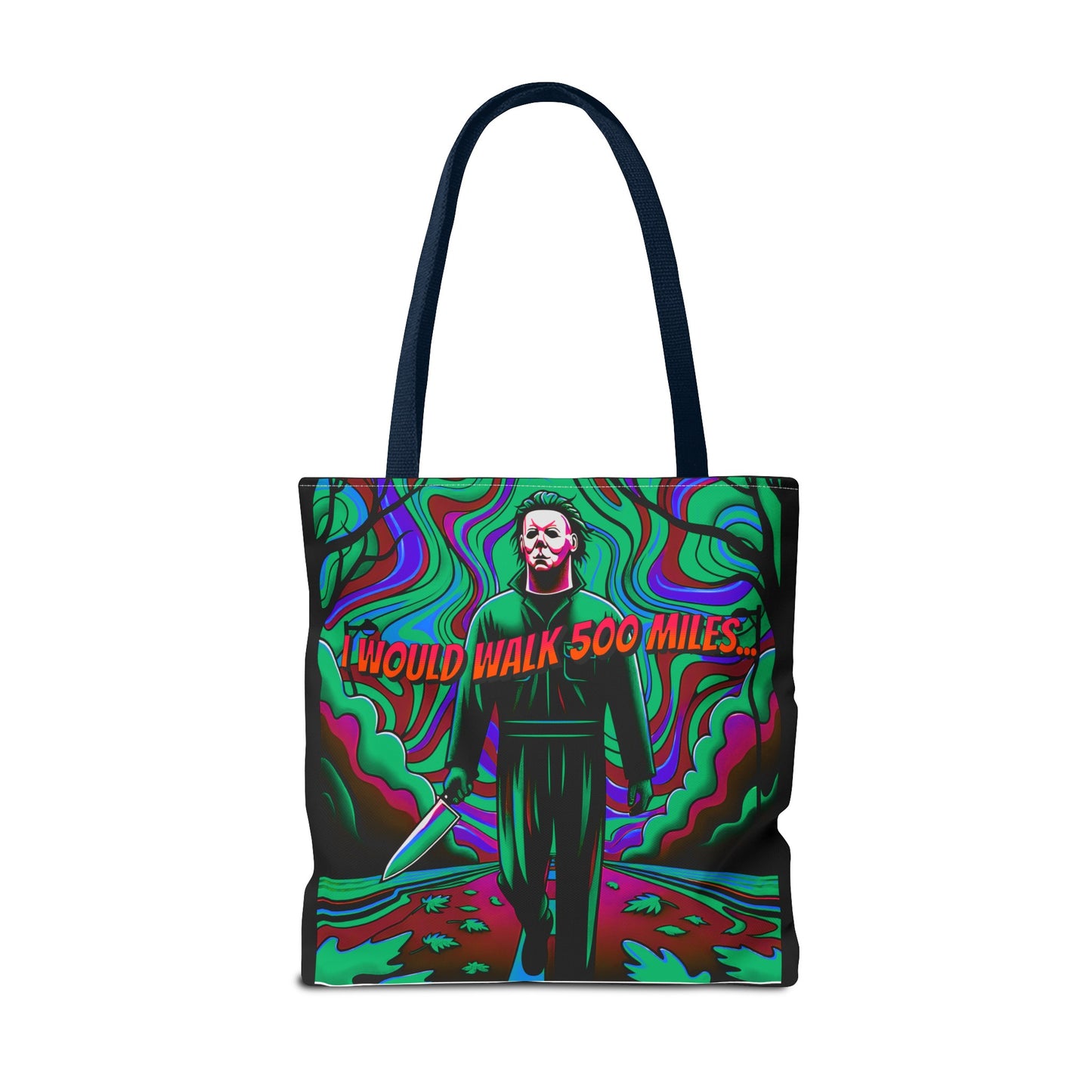 Horradelic Horror Fun Michael With The Mask On Myers Beach Halloween Lunch Tote Bag (AOP)