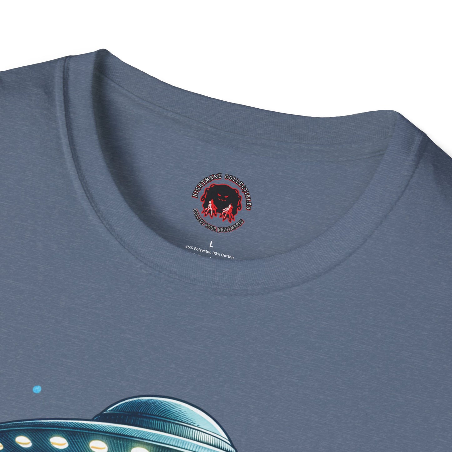 Summerween UFO Beach Day Unisex Soft style T-Shirt