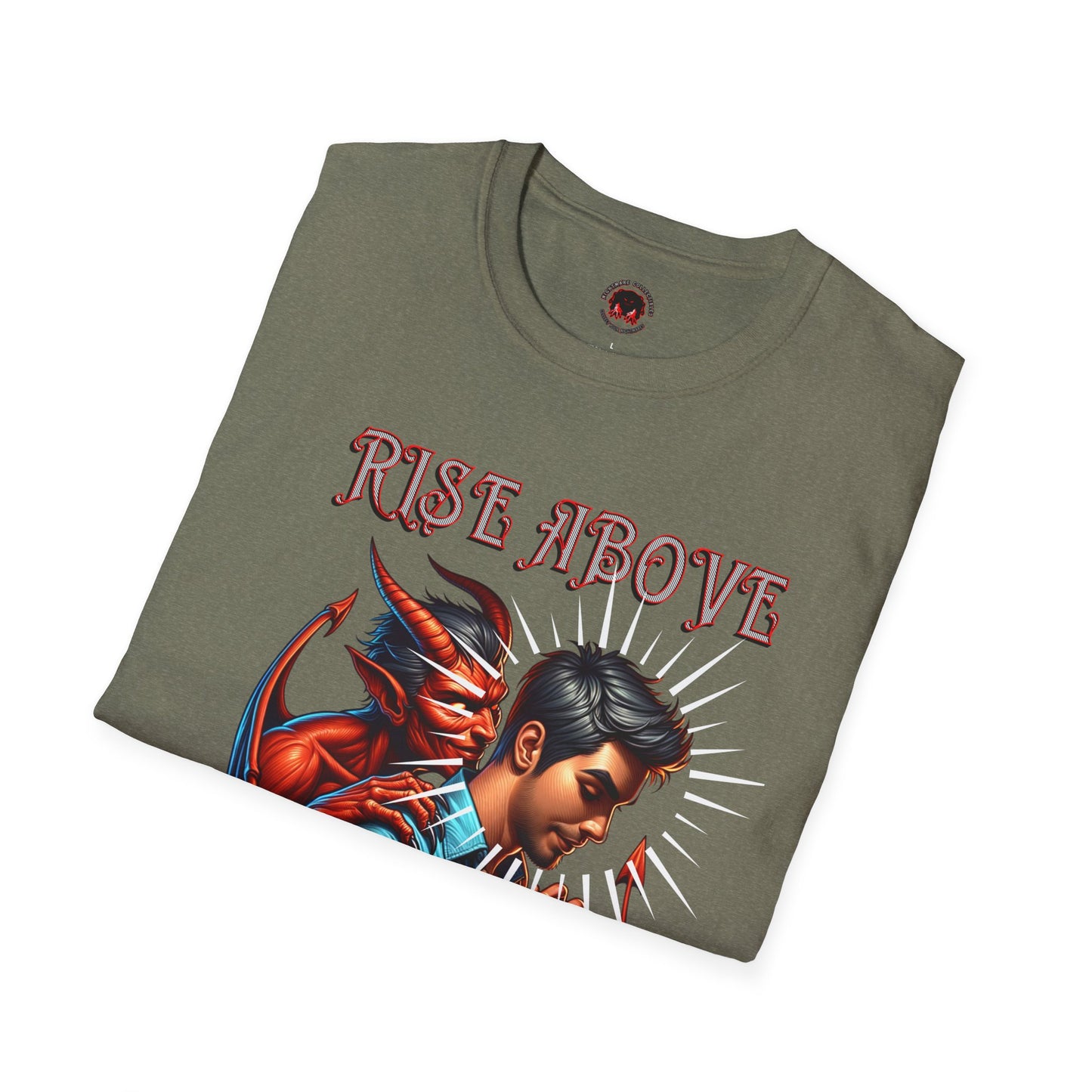 Devil Whisper Rise Above Unisex T-Shirt