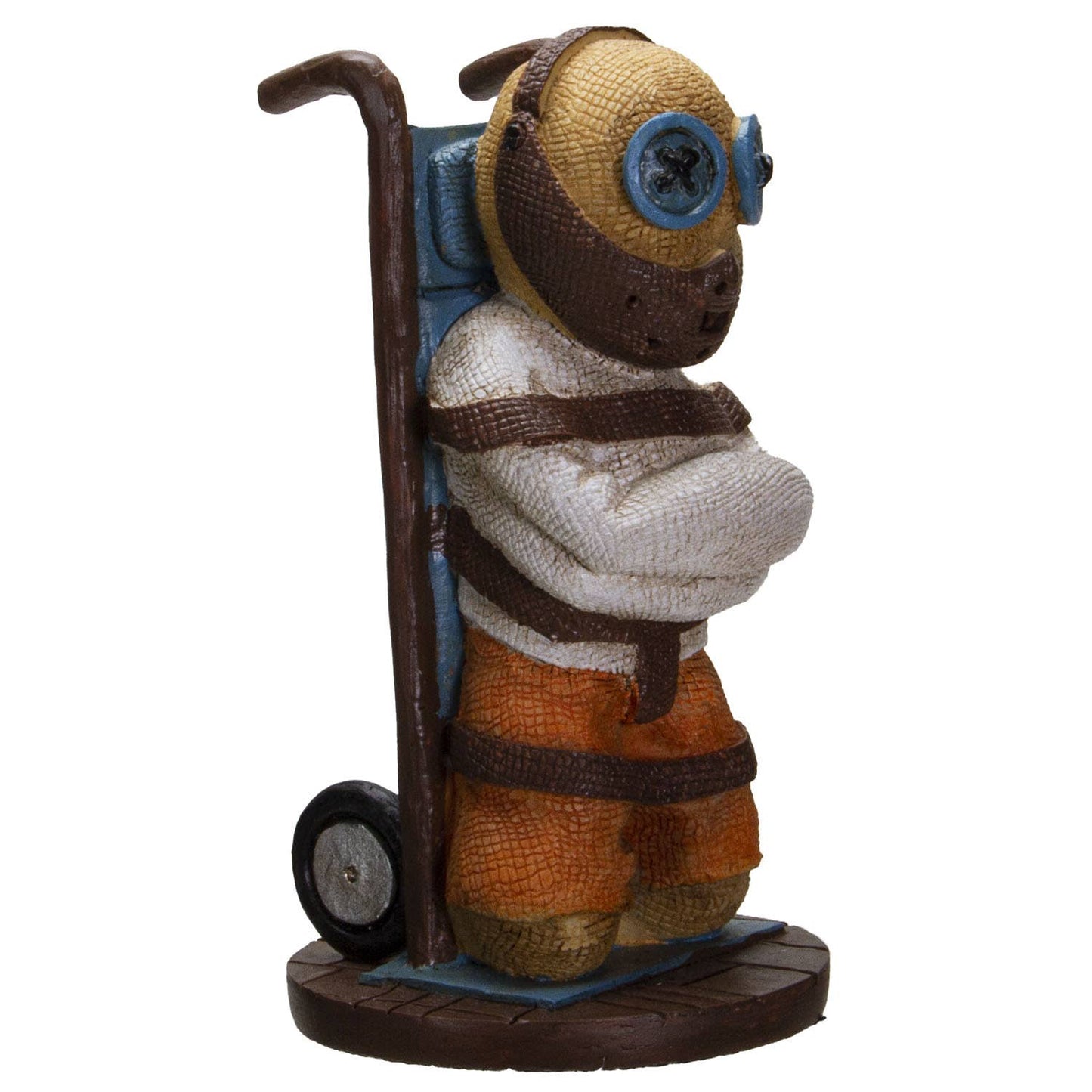 Pinheads Voodoo Style Button Eyes Dr. Hannibal Mini Resin Statue Figurine