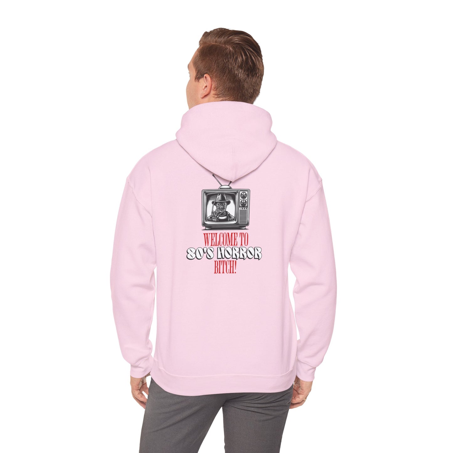 Welcome To 80's Horror B*tch! Cozy Unisex Hoodie