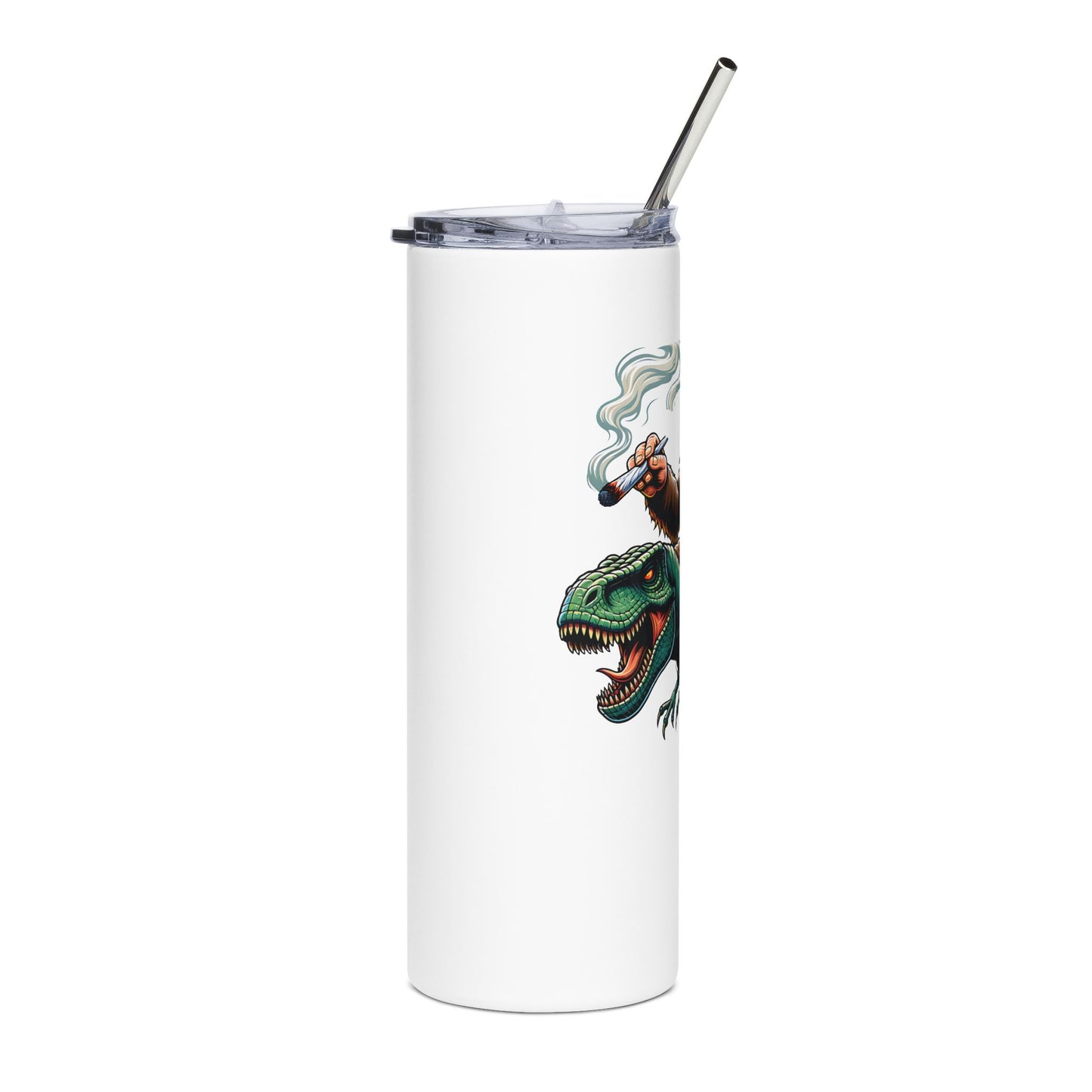 Sassy Bigfoot & Dinosaur Stainless Steel Tumbler - 20oz Adventure Drinkware