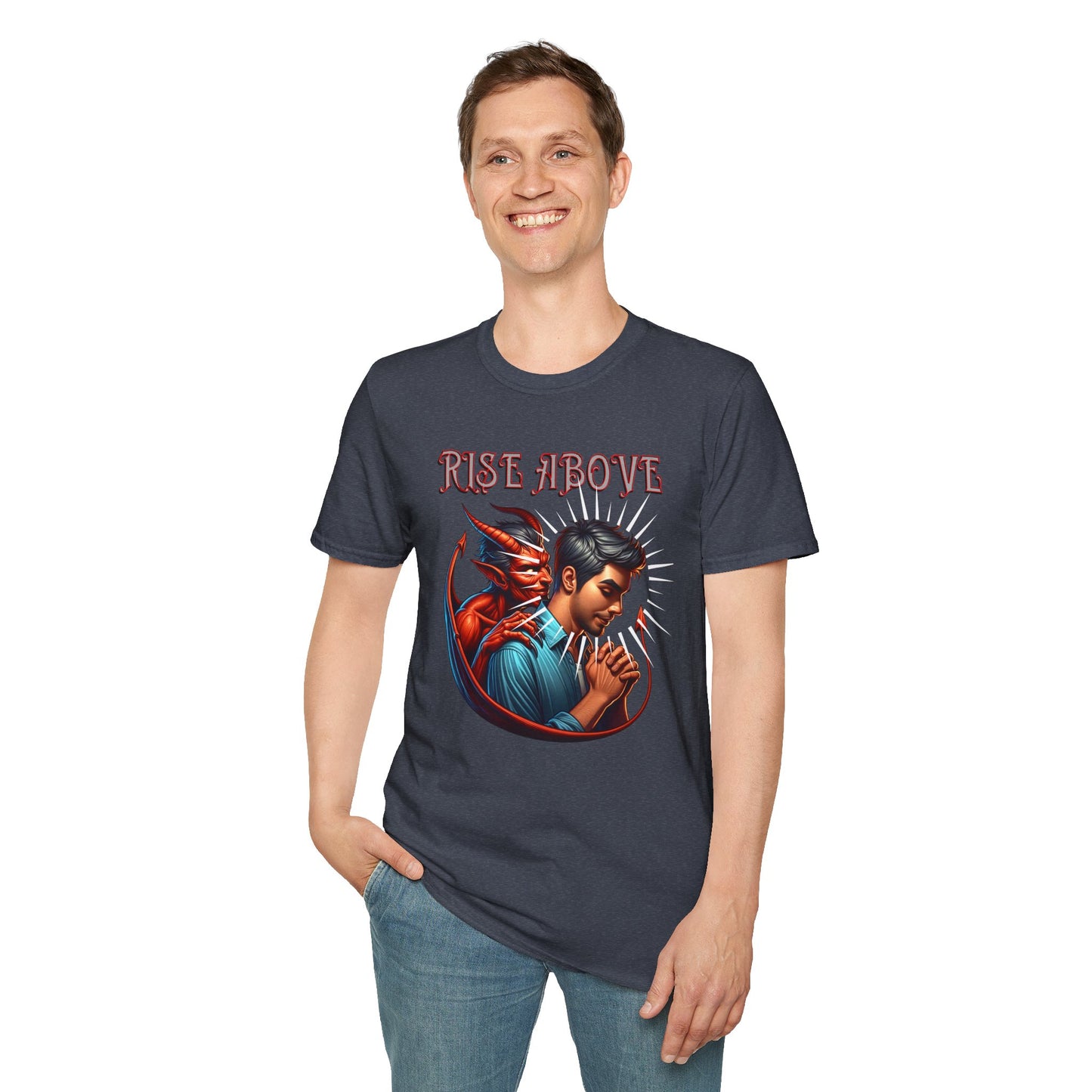 Devil Whisper Rise Above Unisex T-Shirt