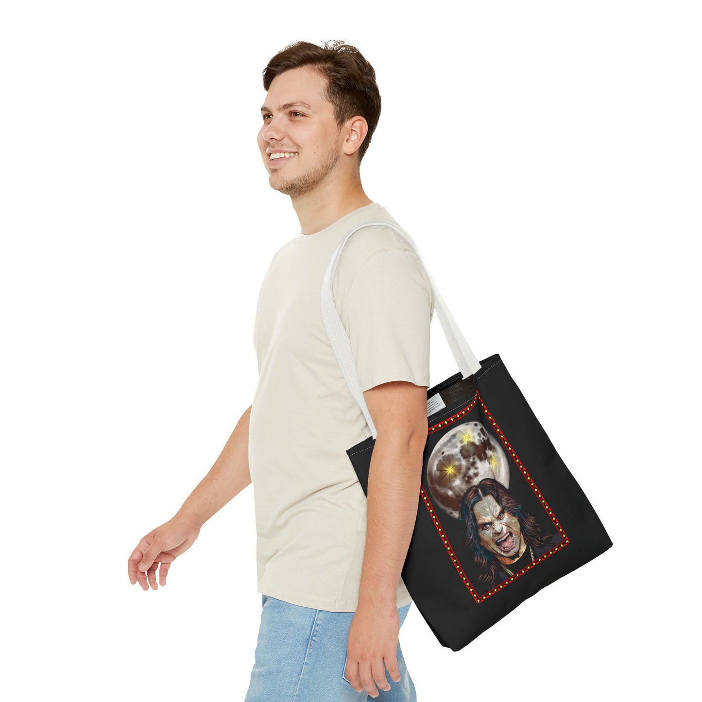 Ozzy Bark At The Moon Tote Bag