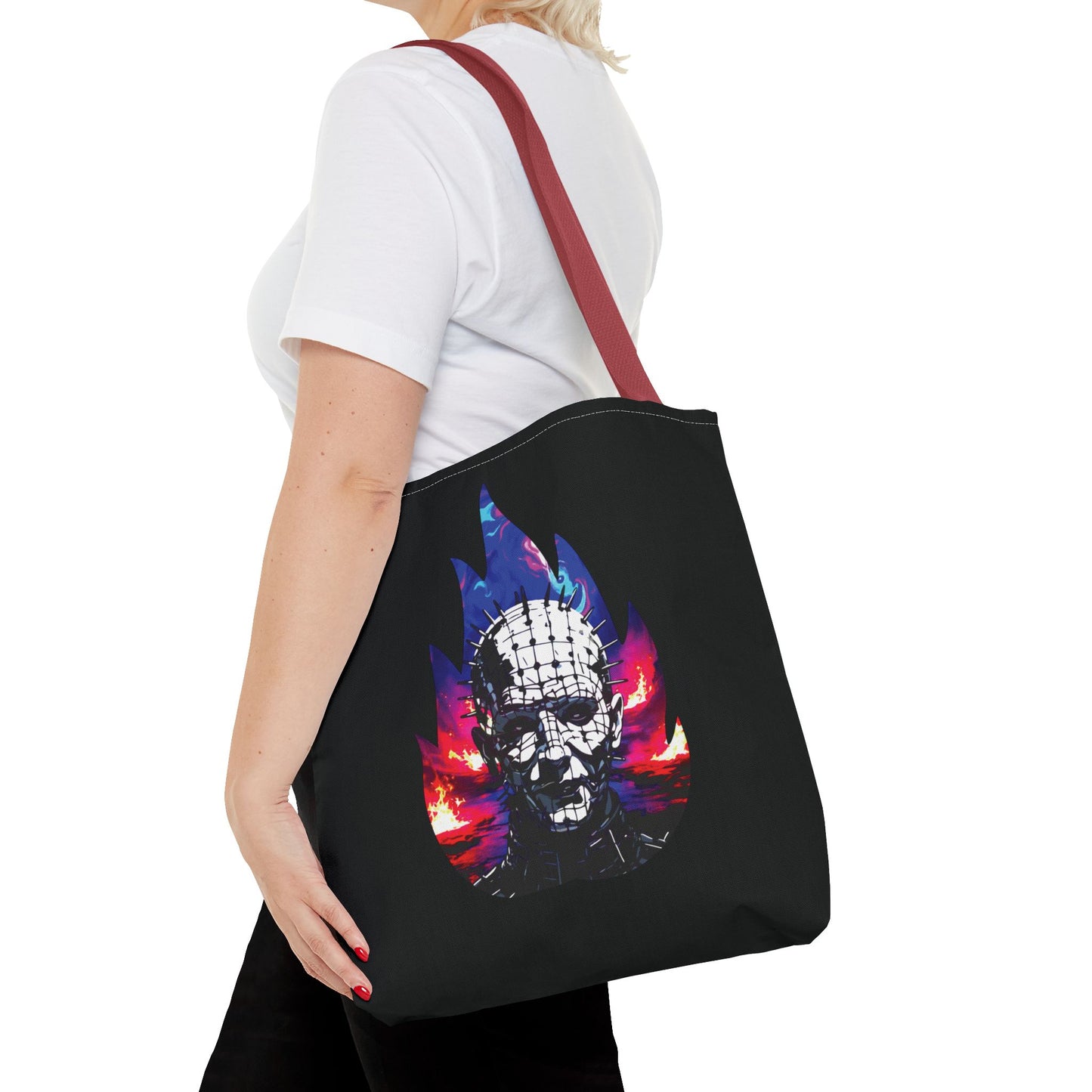 Tote Bag - Welcome To Hell Pinhead, 80's Horror Fun
