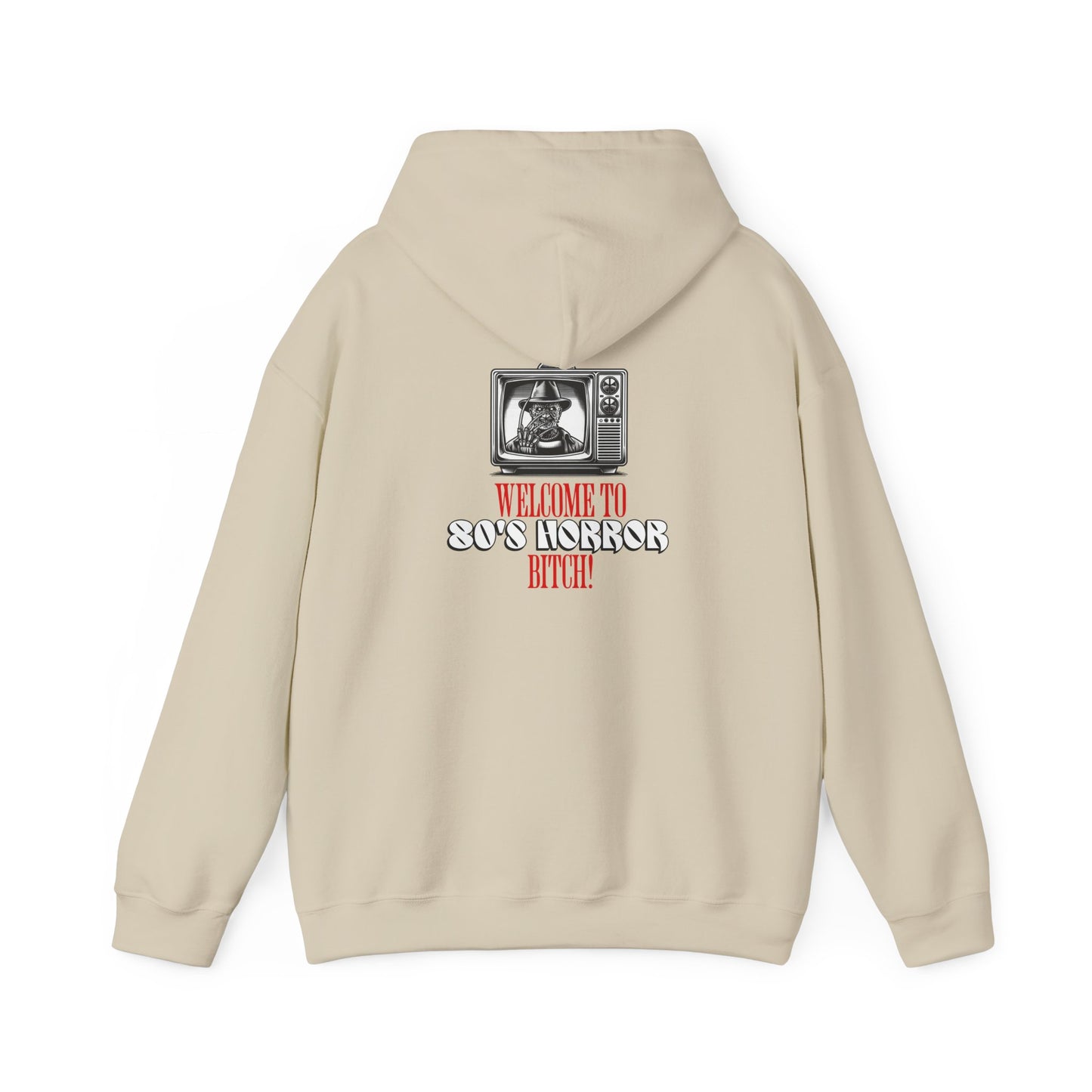 Welcome To 80's Horror B*tch! Cozy Unisex Hoodie