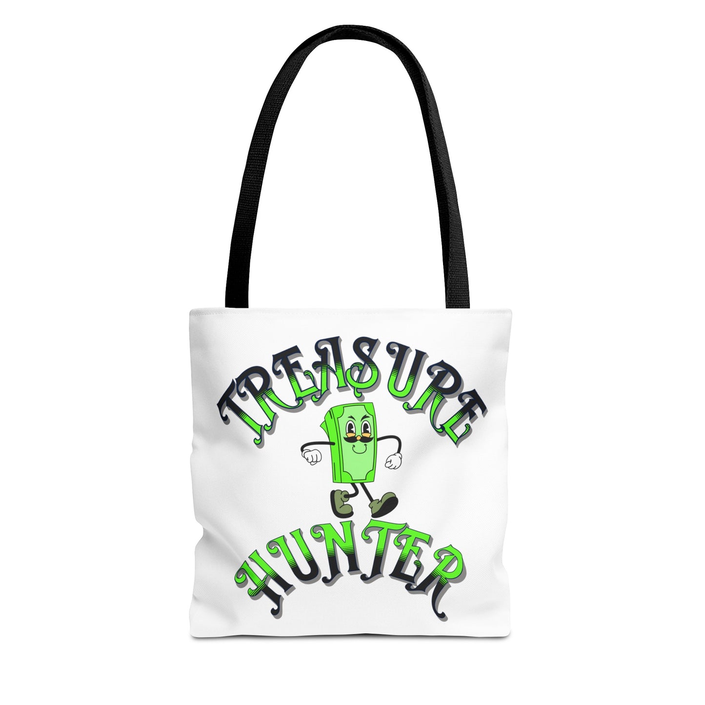 Treasure Hunter Money Man Collector Tote Bag (AOP) Cash Bag