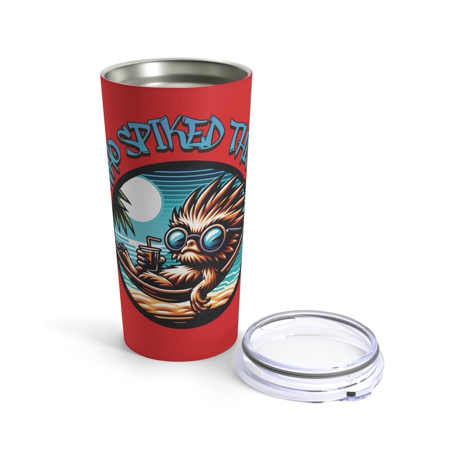 Summerween Who Spiked This? Outdoor Insulated Stainless Steel Tumbler 20oz