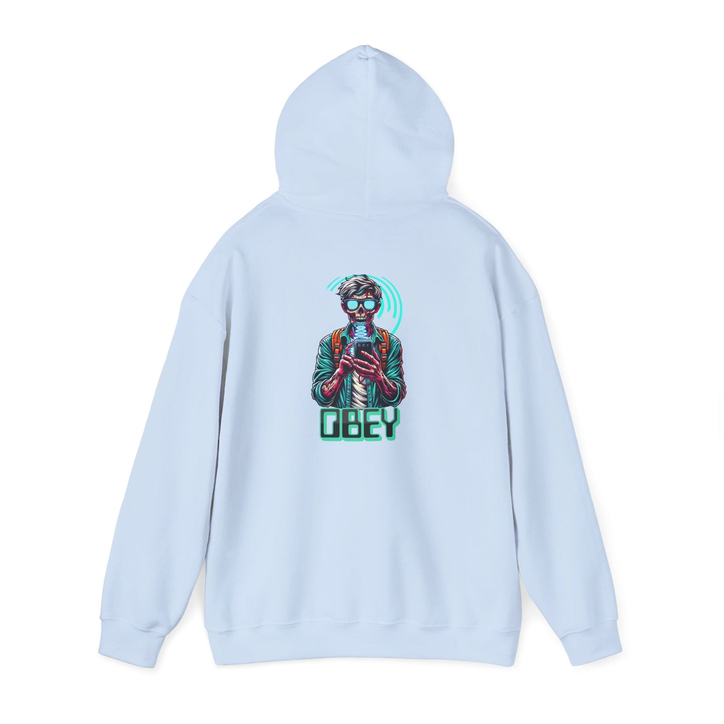 Sci Fi Brain Washing They Live Inspired Design Heavy Blend Hoodie