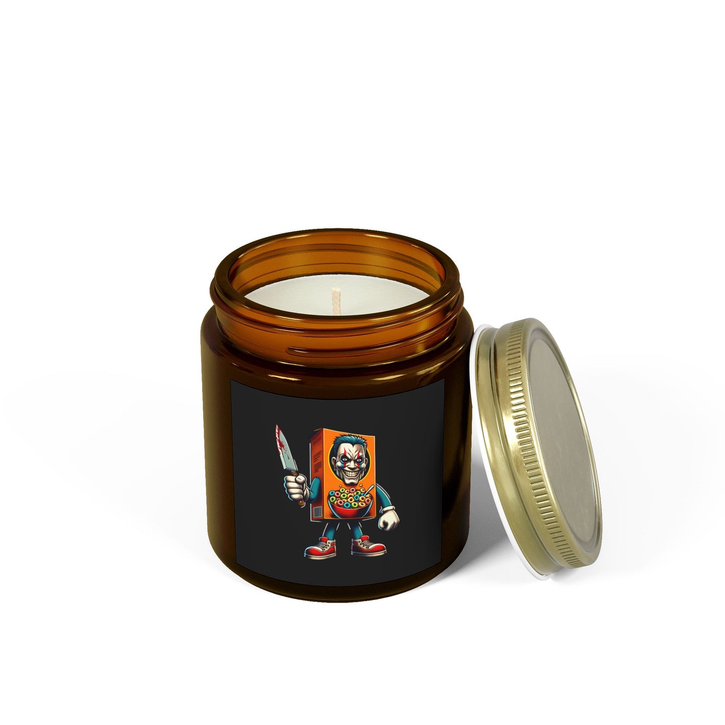Scented Candle - Cereal Killer Character Design (4oz, 9oz)