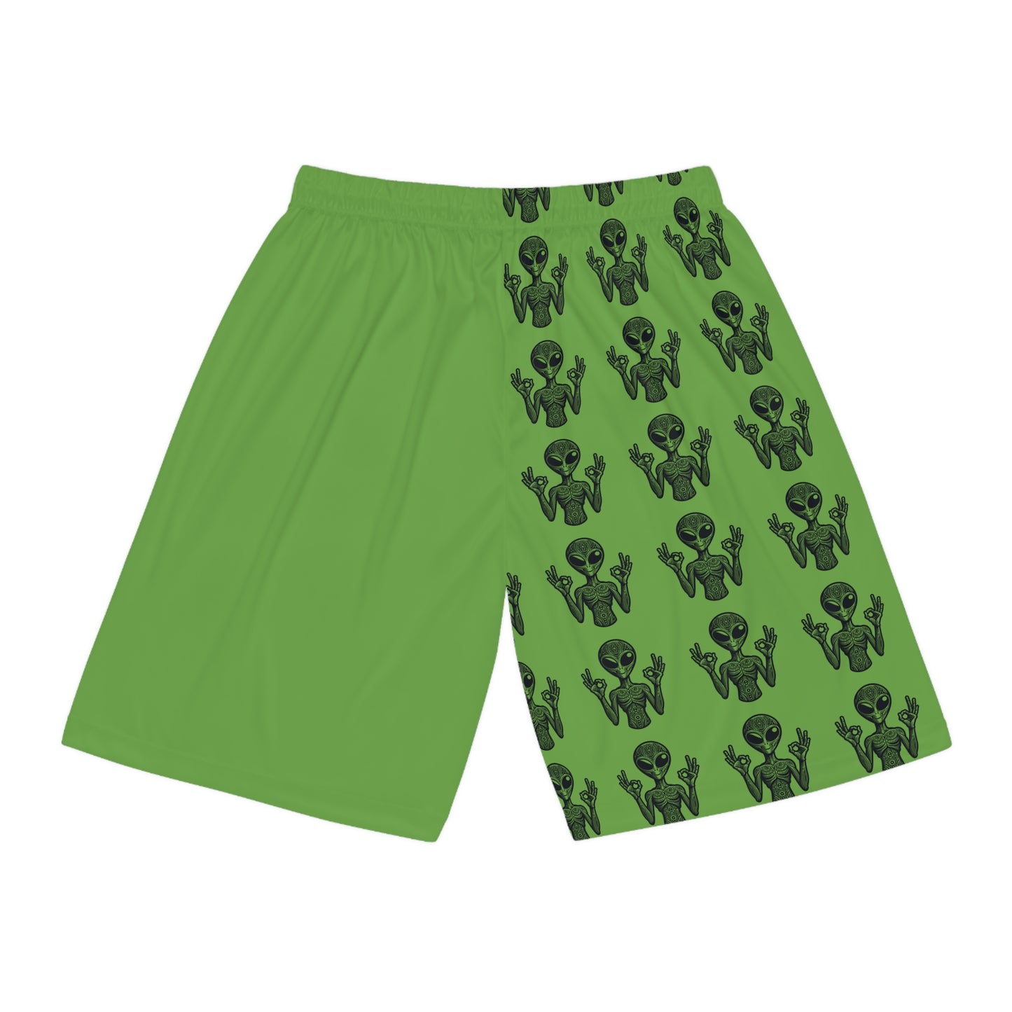Alien Meditation Basketball Shorts