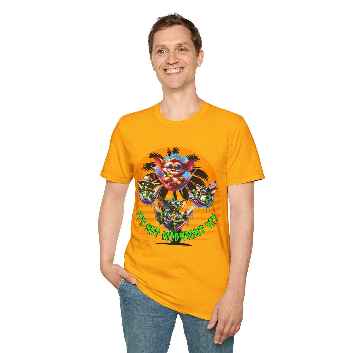 Summerween It's Not Midnight Yet Unisex Soft Style T-Shirt