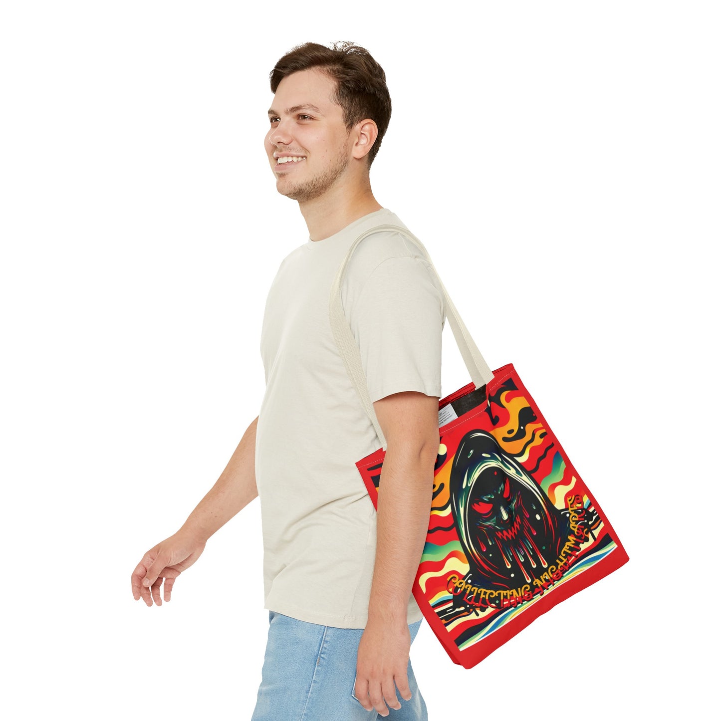 Horradelic Grabble Collecting Nightmares Shoulder Carry Tote Bag (AOP)