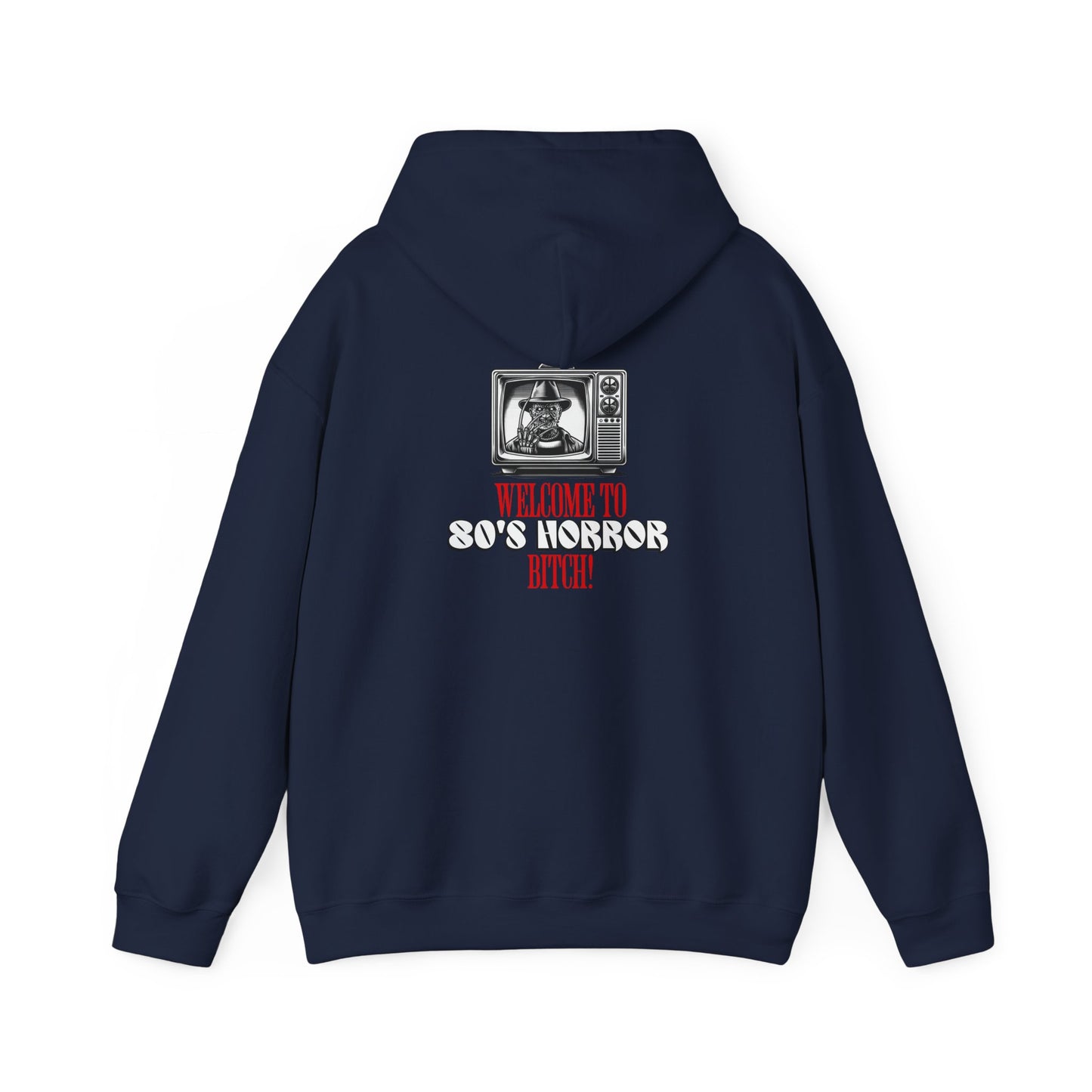 Welcome To 80's Horror B*tch! Cozy Unisex Hoodie